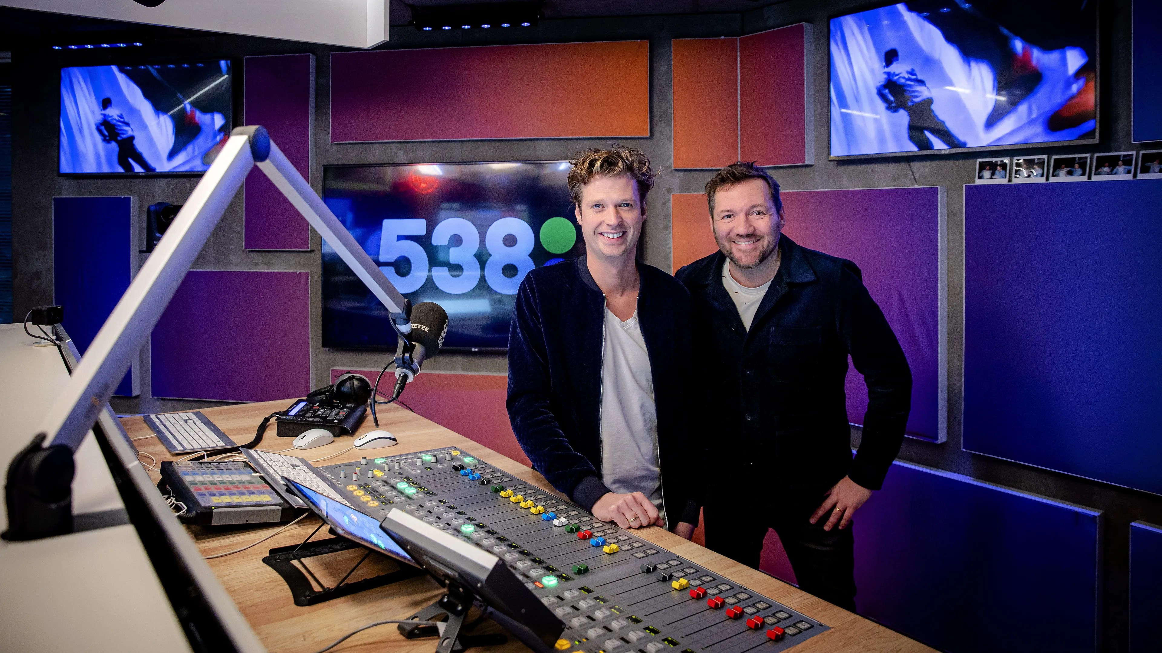 Zo hebben Wietze en Klaas afscheid genomen van 538-ochtendshow