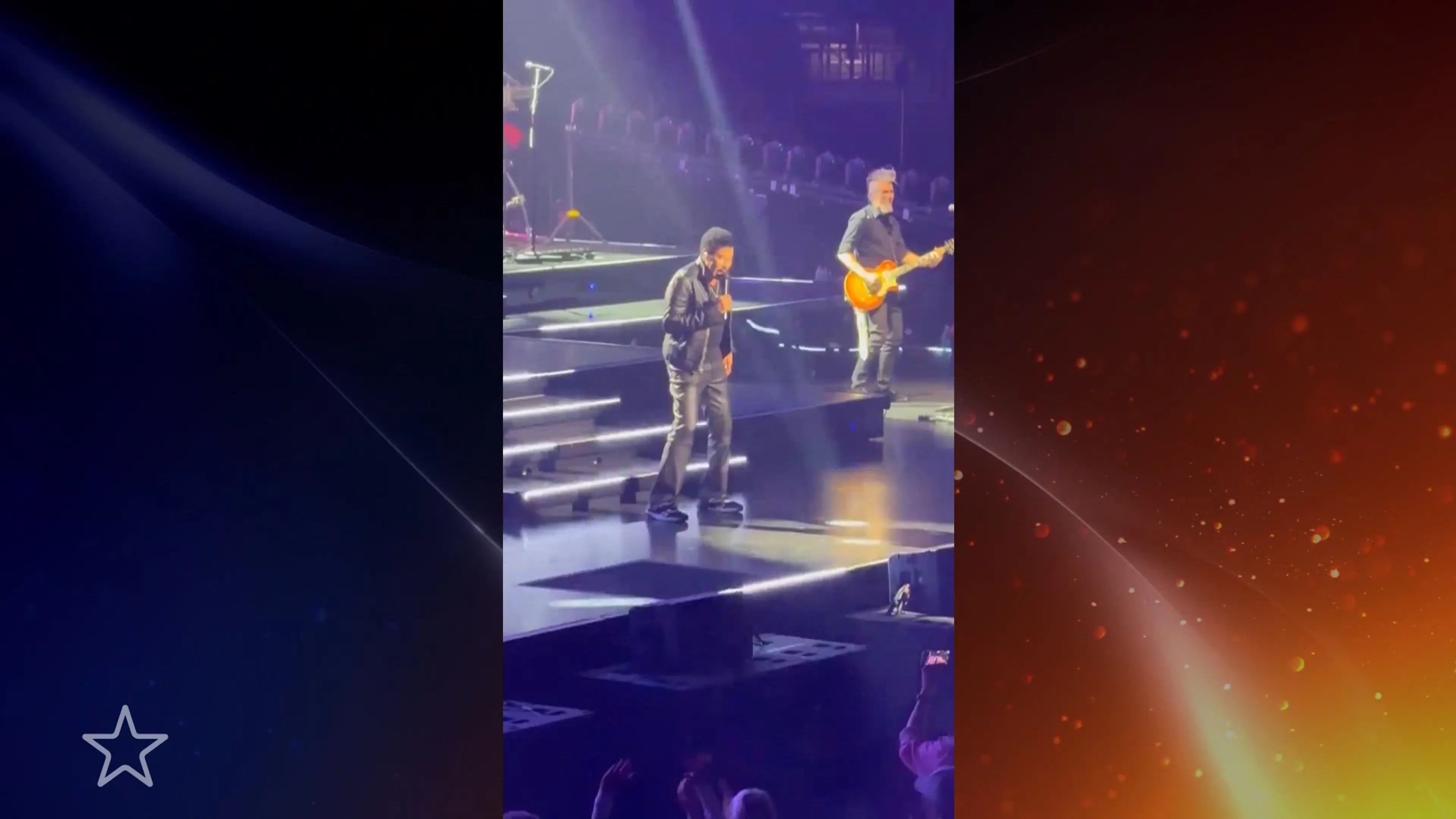 Lionel Richie wordt onwel op podium
