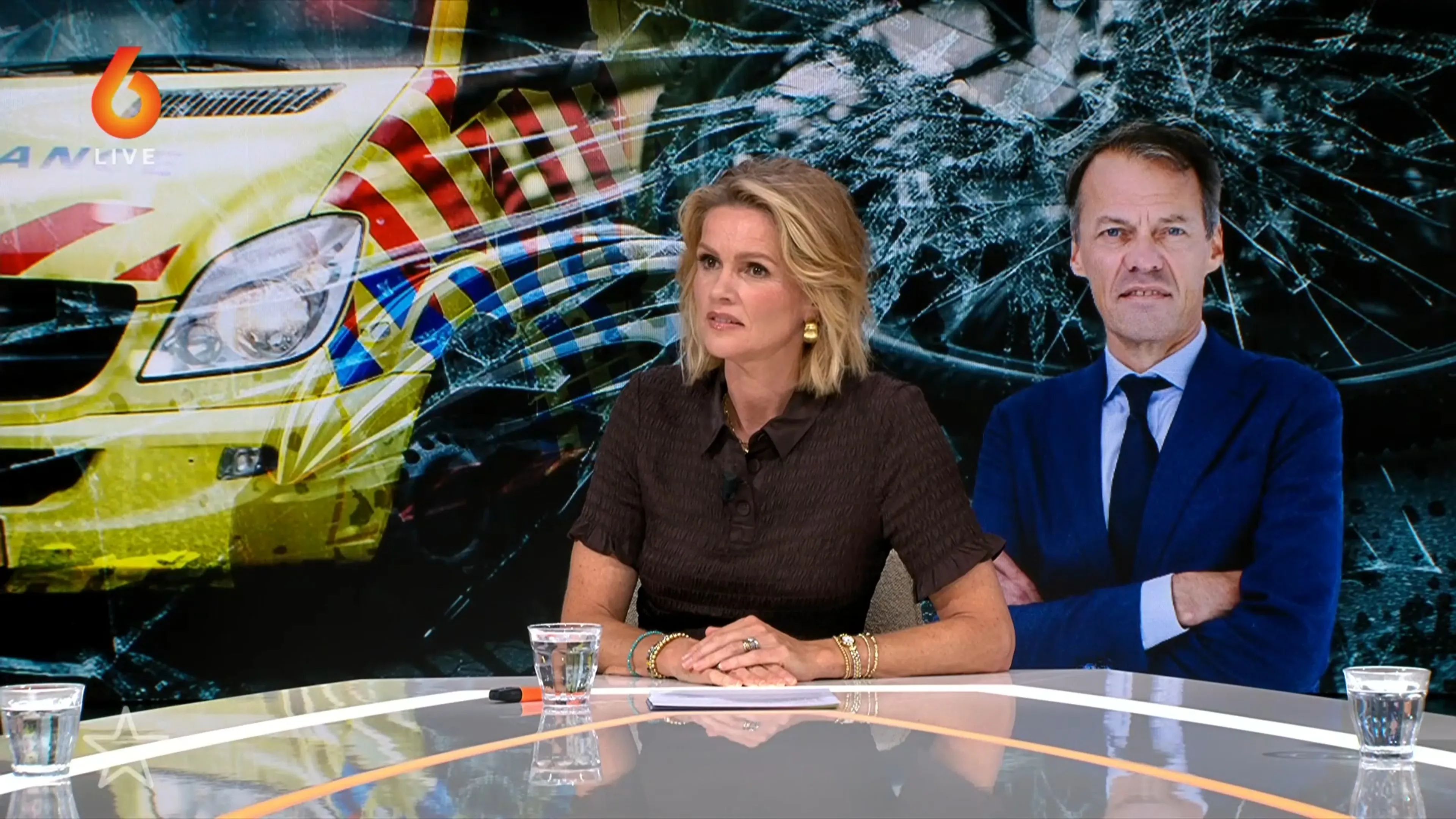 Tijs van den Brink betrokken bij heftig verkeersongeluk