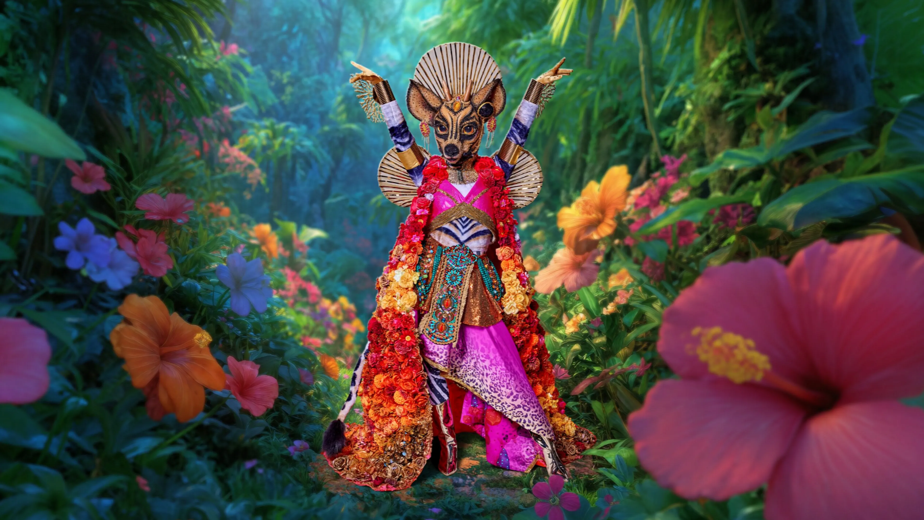 Dit zou De Okapi in The Masked Singer zijn: 'Is nooit Elise Schaap'