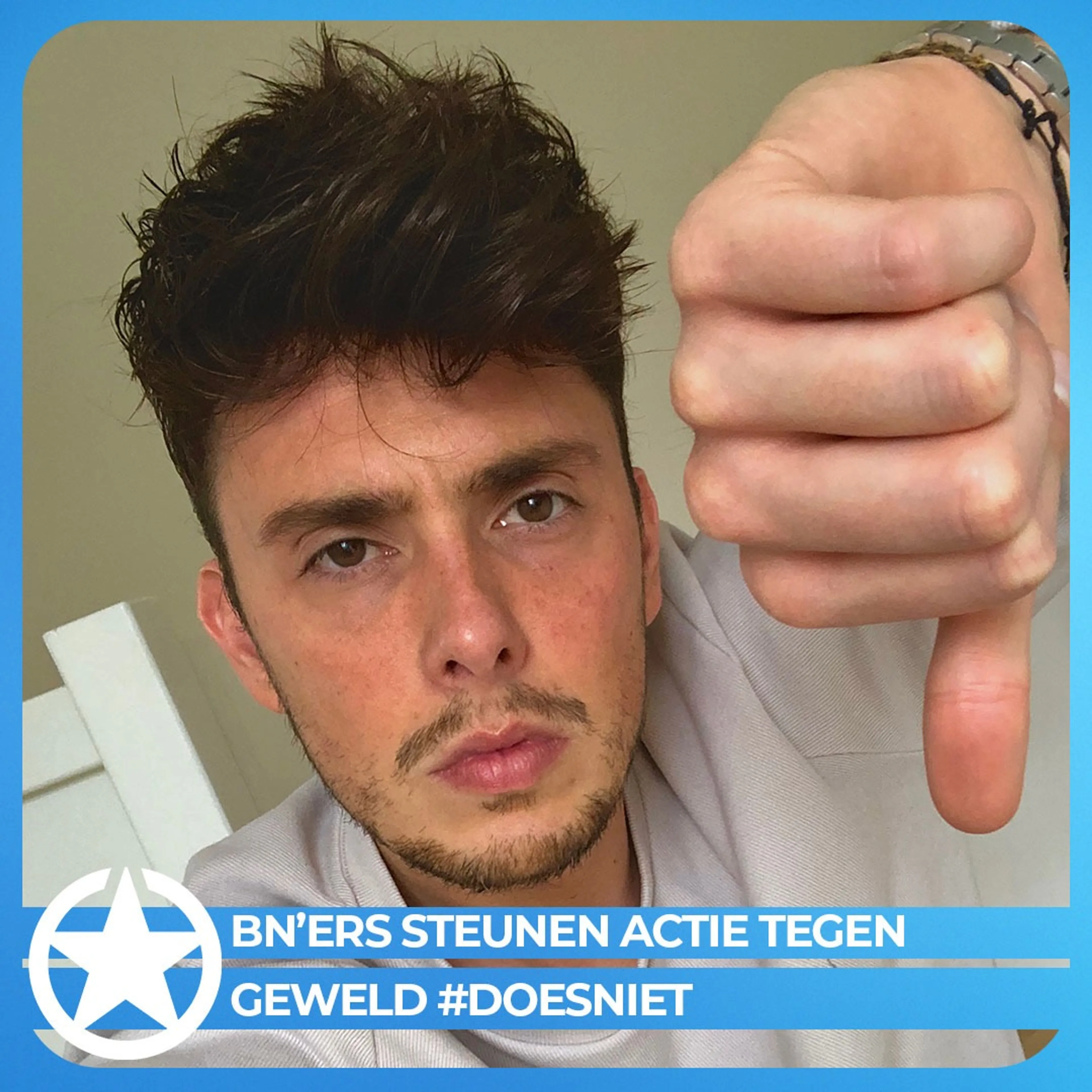 Bekend Nederland steunt Fabio en Daniël #Doesniet