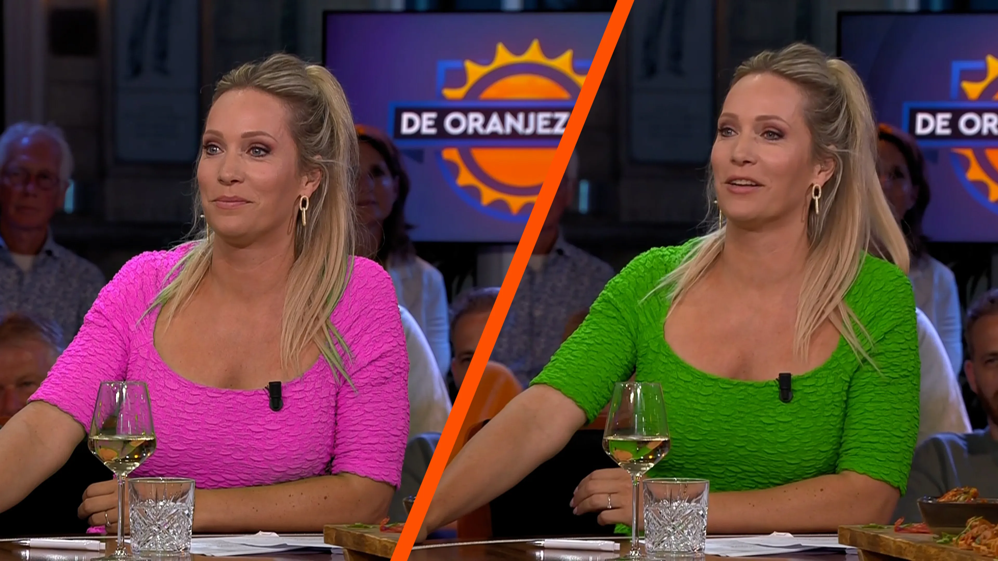 Kijkers Oranjezomer raken niet uitgepraat over 'shirtwissel' Hélène Hendriks