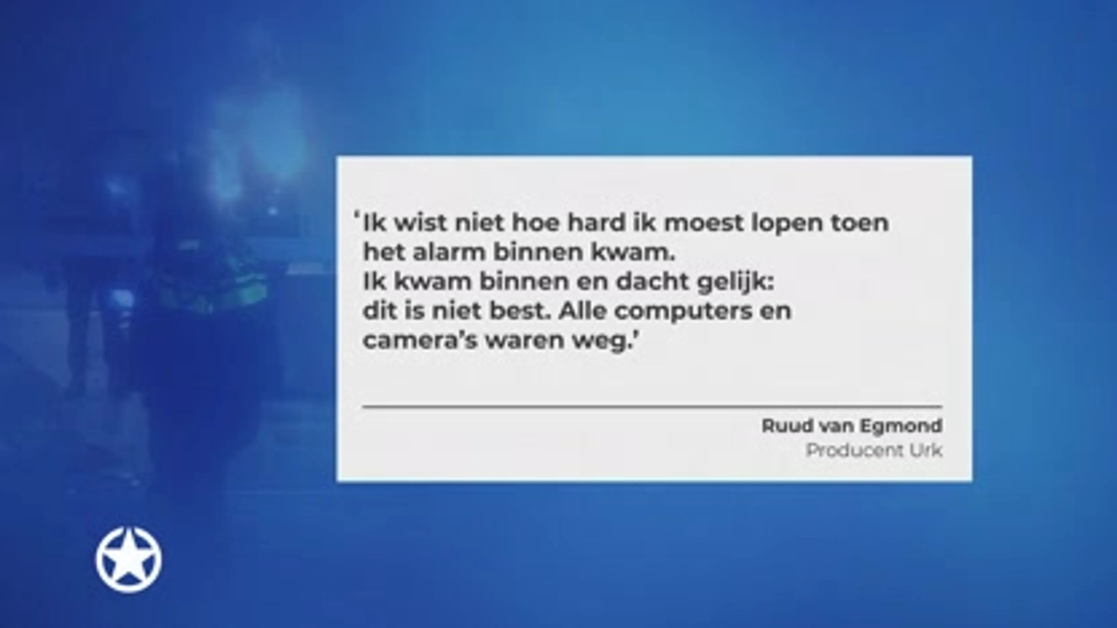 Uitzending URK! in gevaar na heftig nieuws