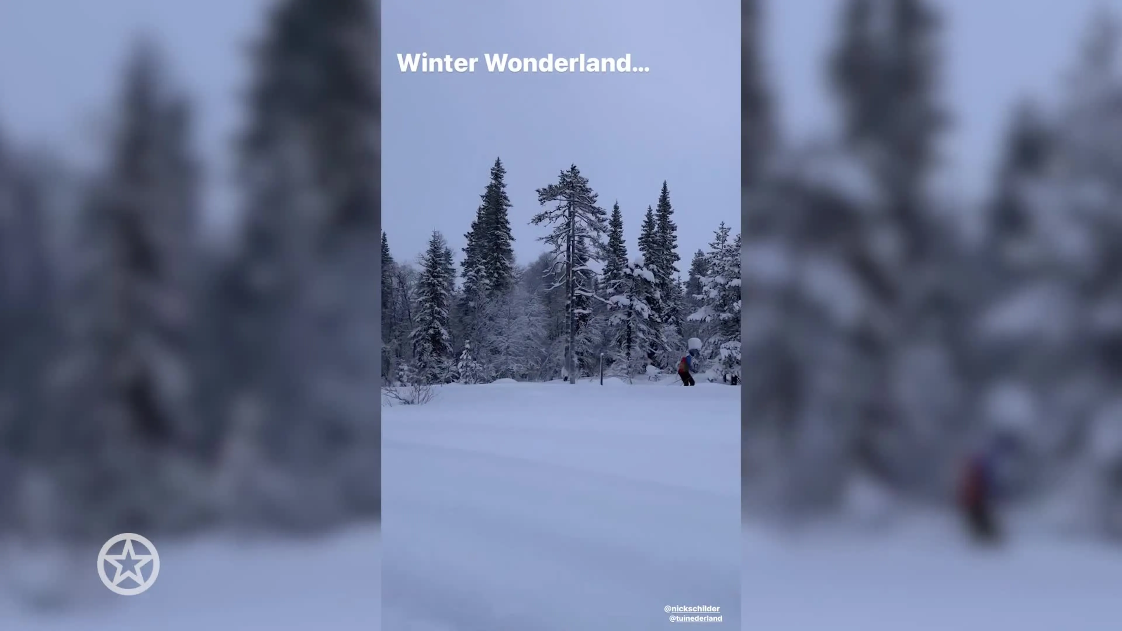 Familie Schilder op skivakantie