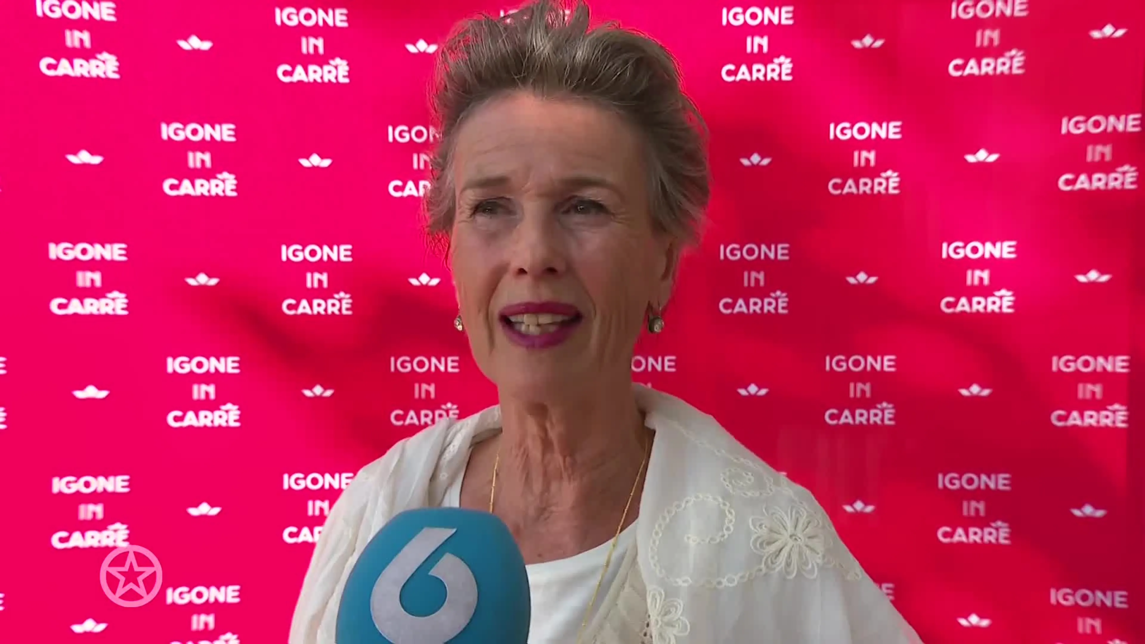 Tante Igone de Jongh laat zich uit over Thijs en Igone