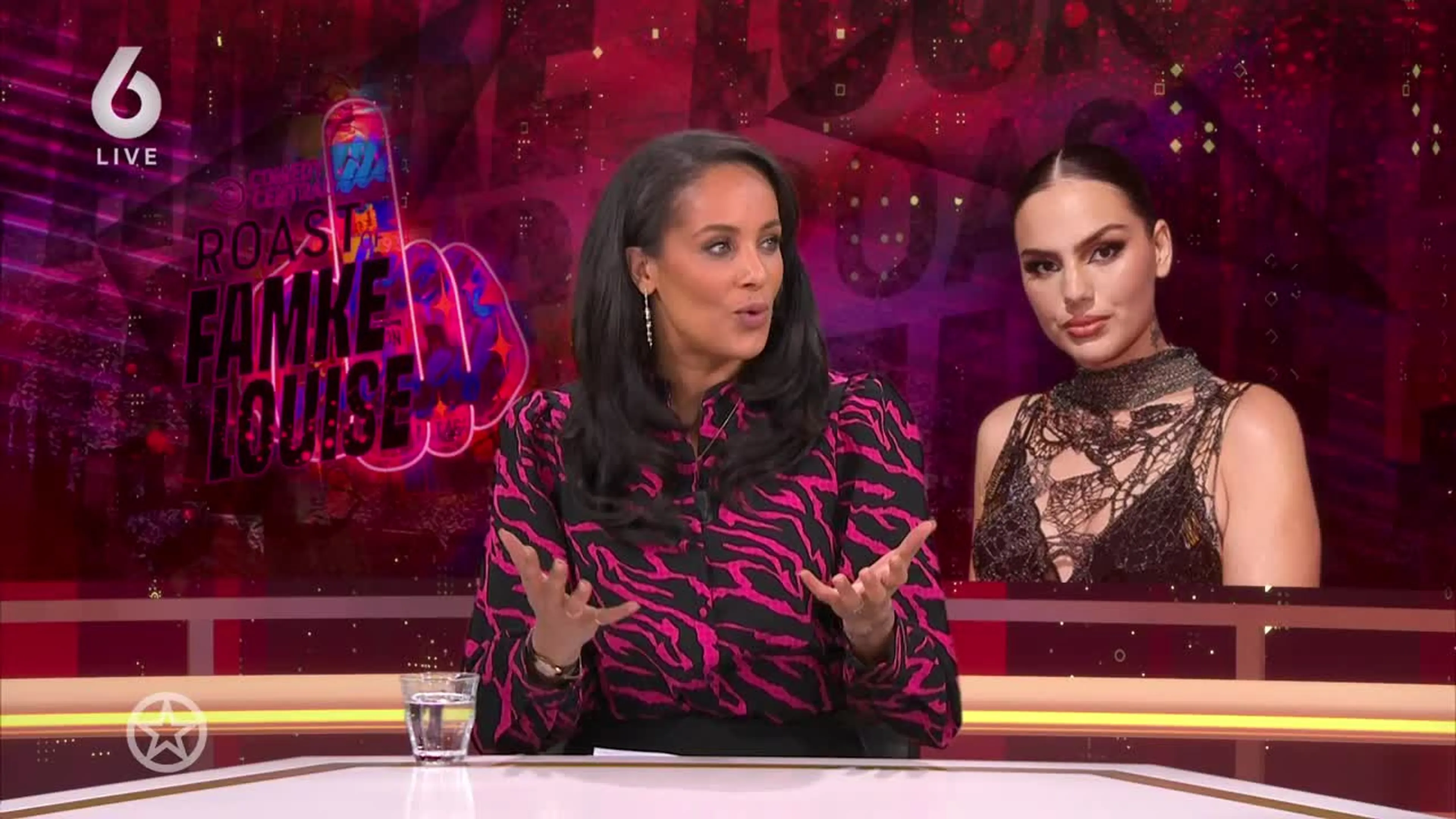 The Roast met Famke Louise als schietschijf