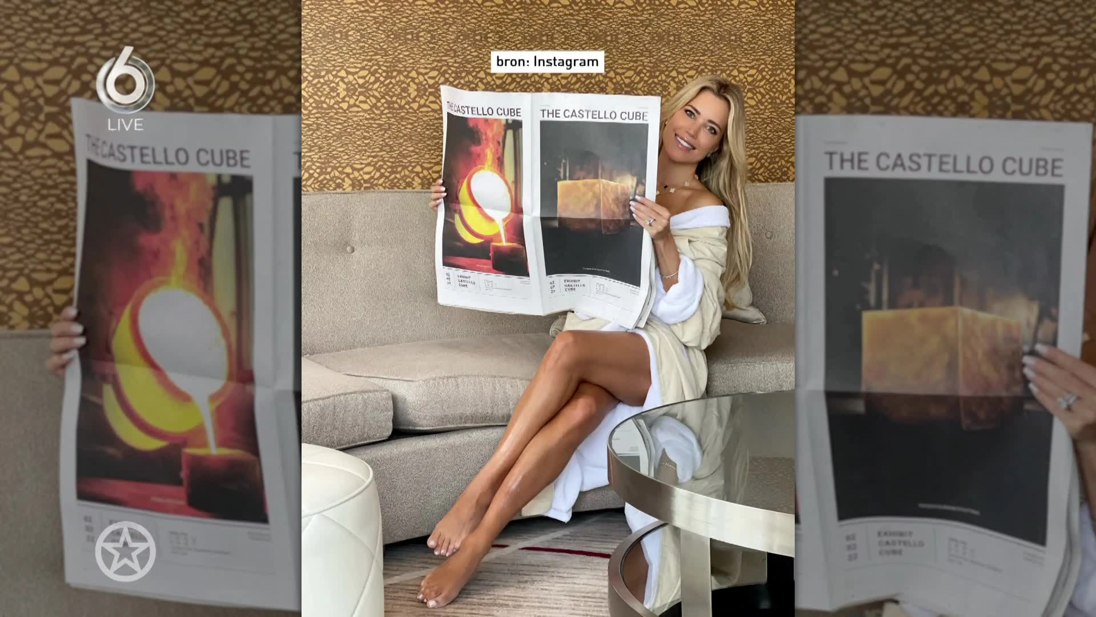Sylvie bij bijzonder moment manlief Niclas