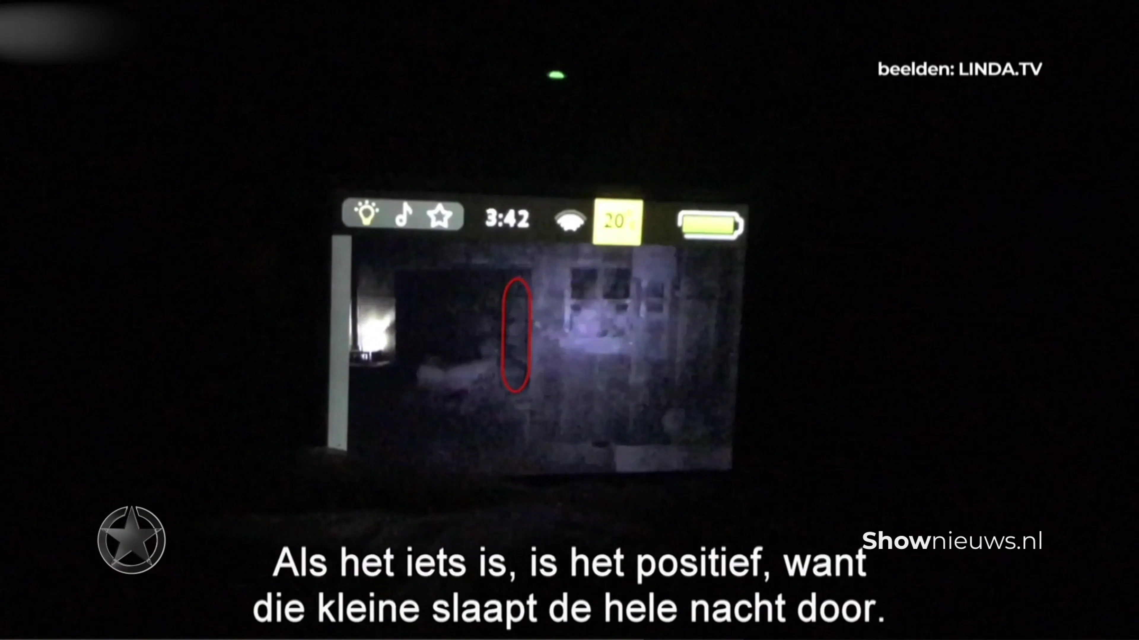 Huiveringwekkende beelden: Bobbi Eden ziet spook in slaapkamer zoontje