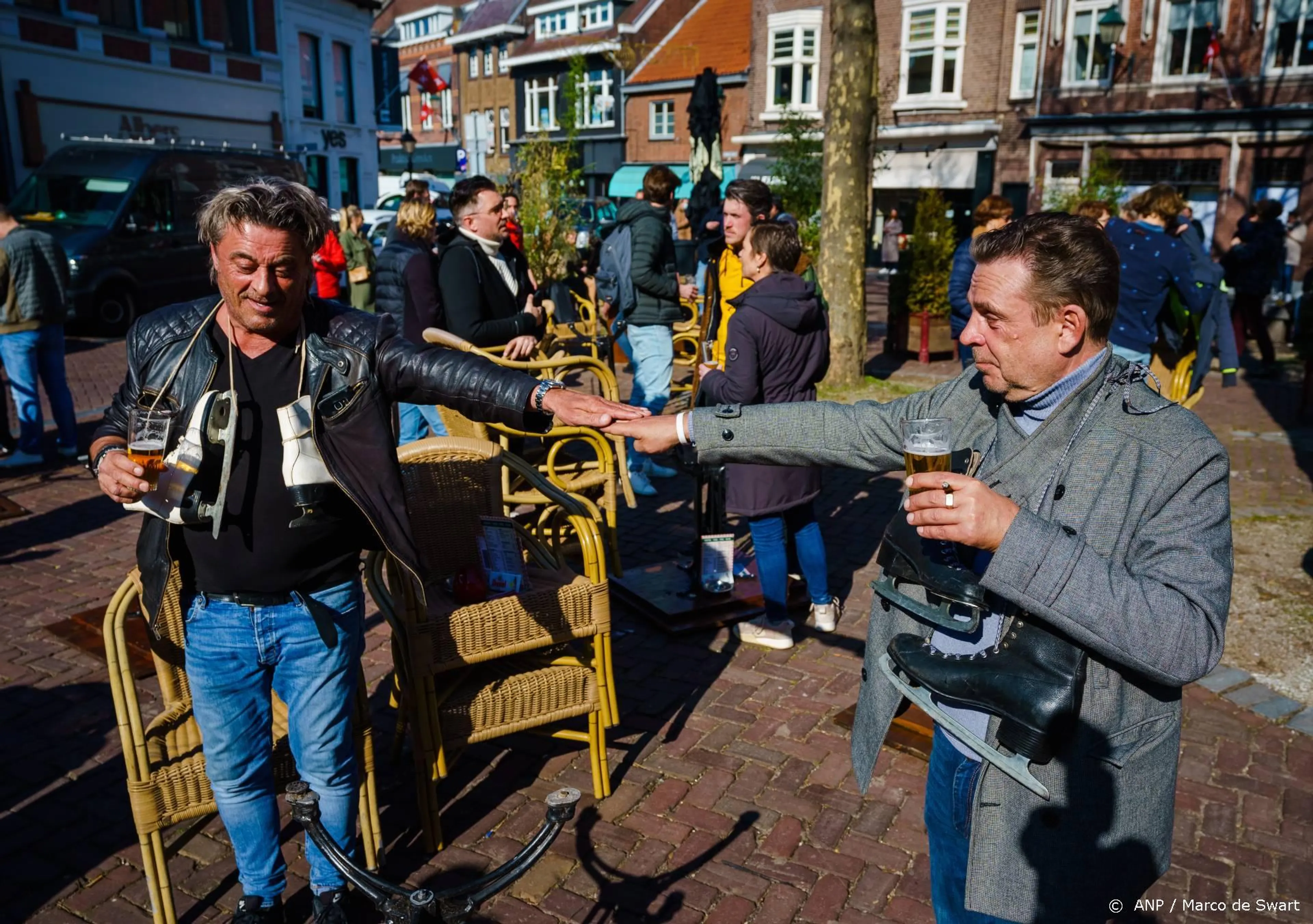Terrassen toch niet open op 21 april