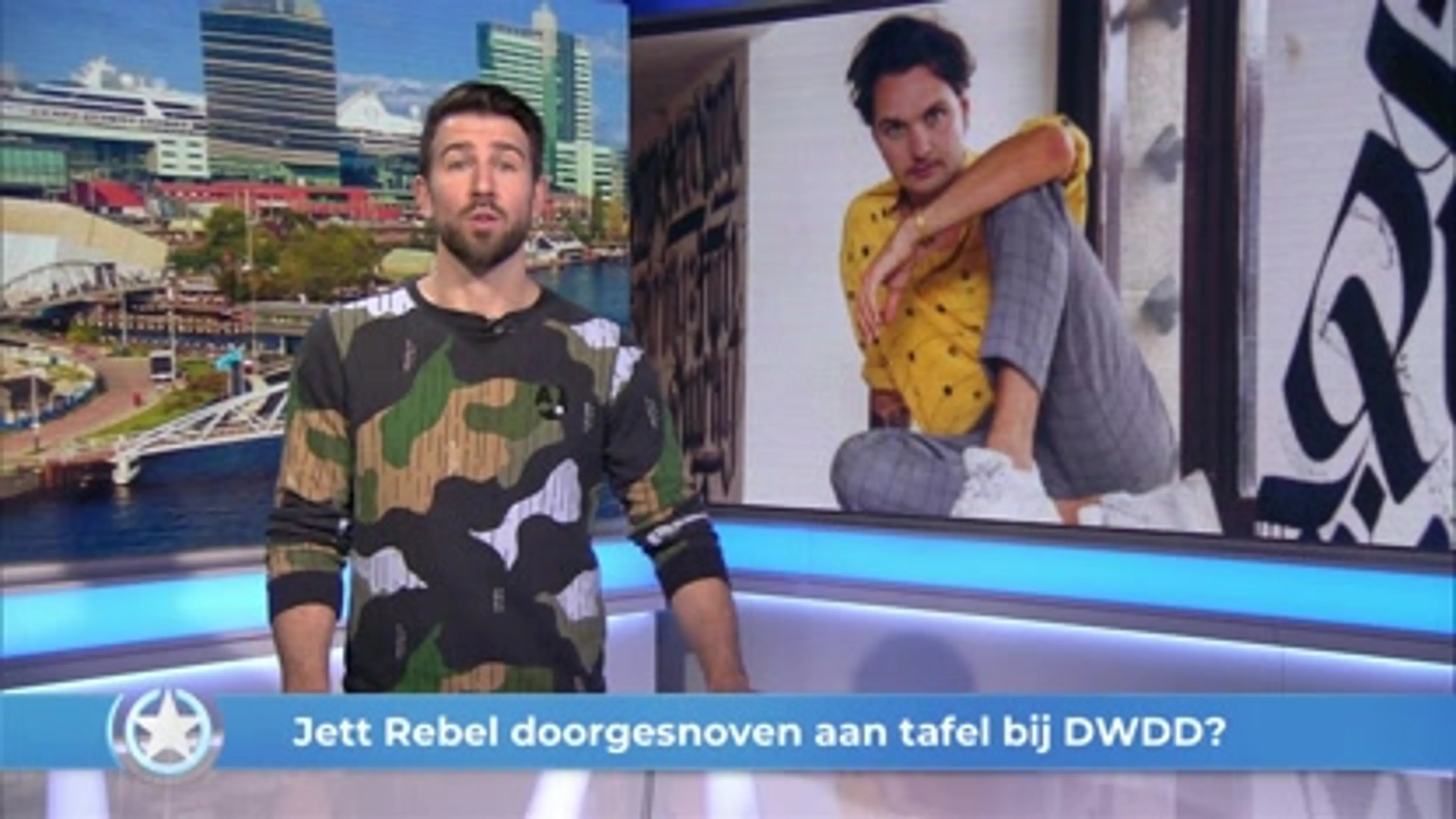 Show Update: Jett Rebel doorgesnoven bij DWDD?