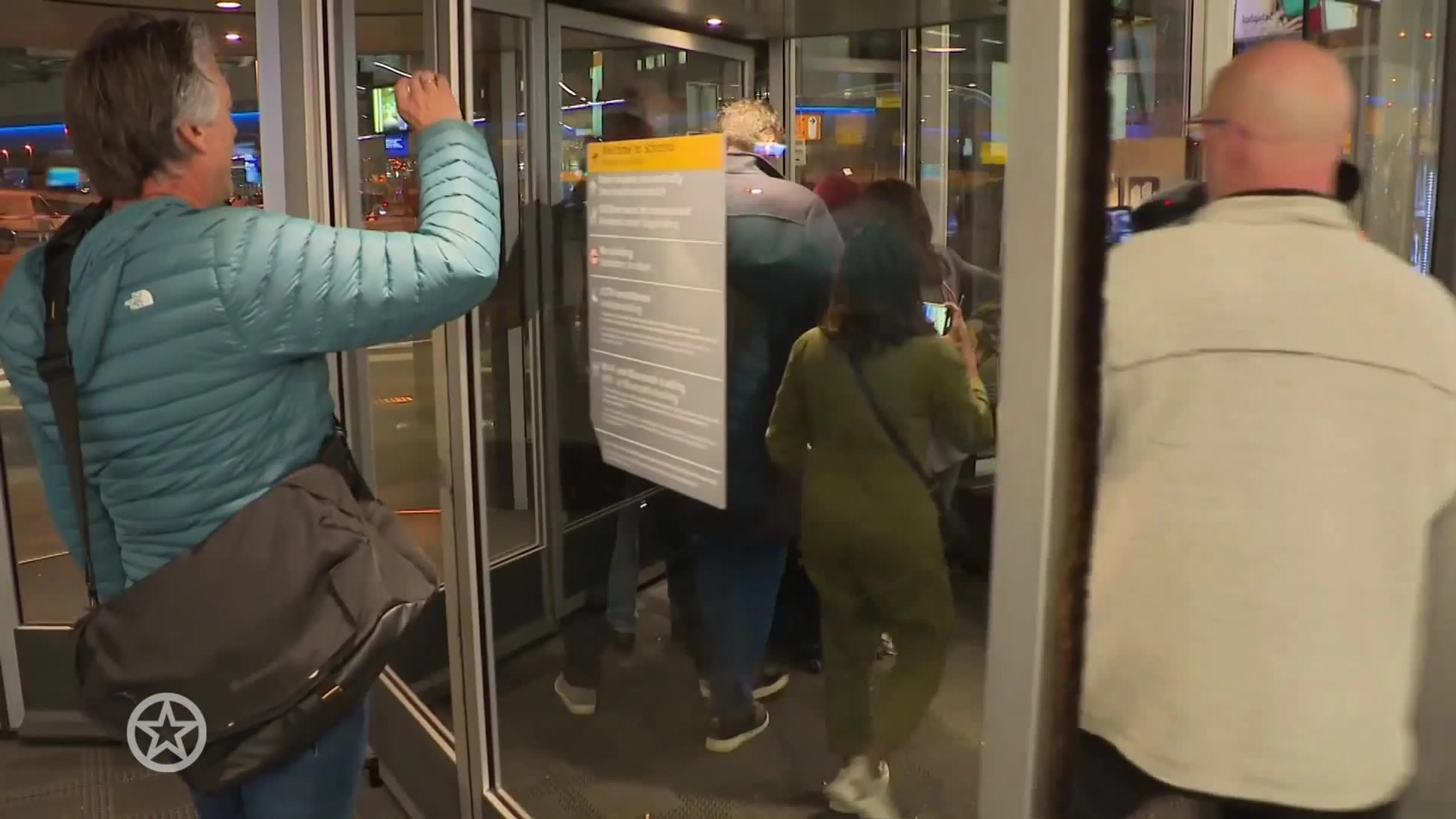 André Hazes gespot op Schiphol