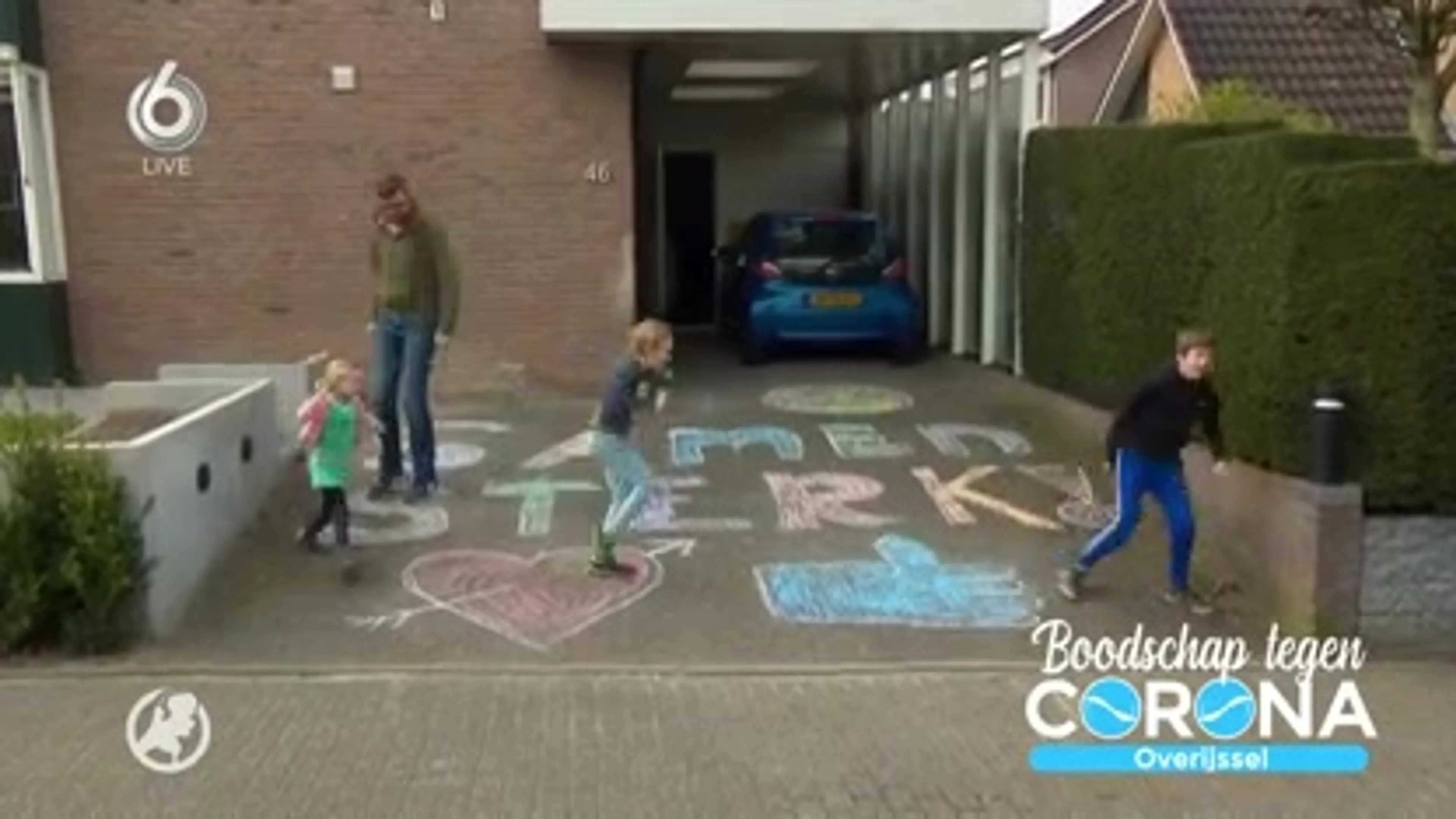 Boodschap tegen corona