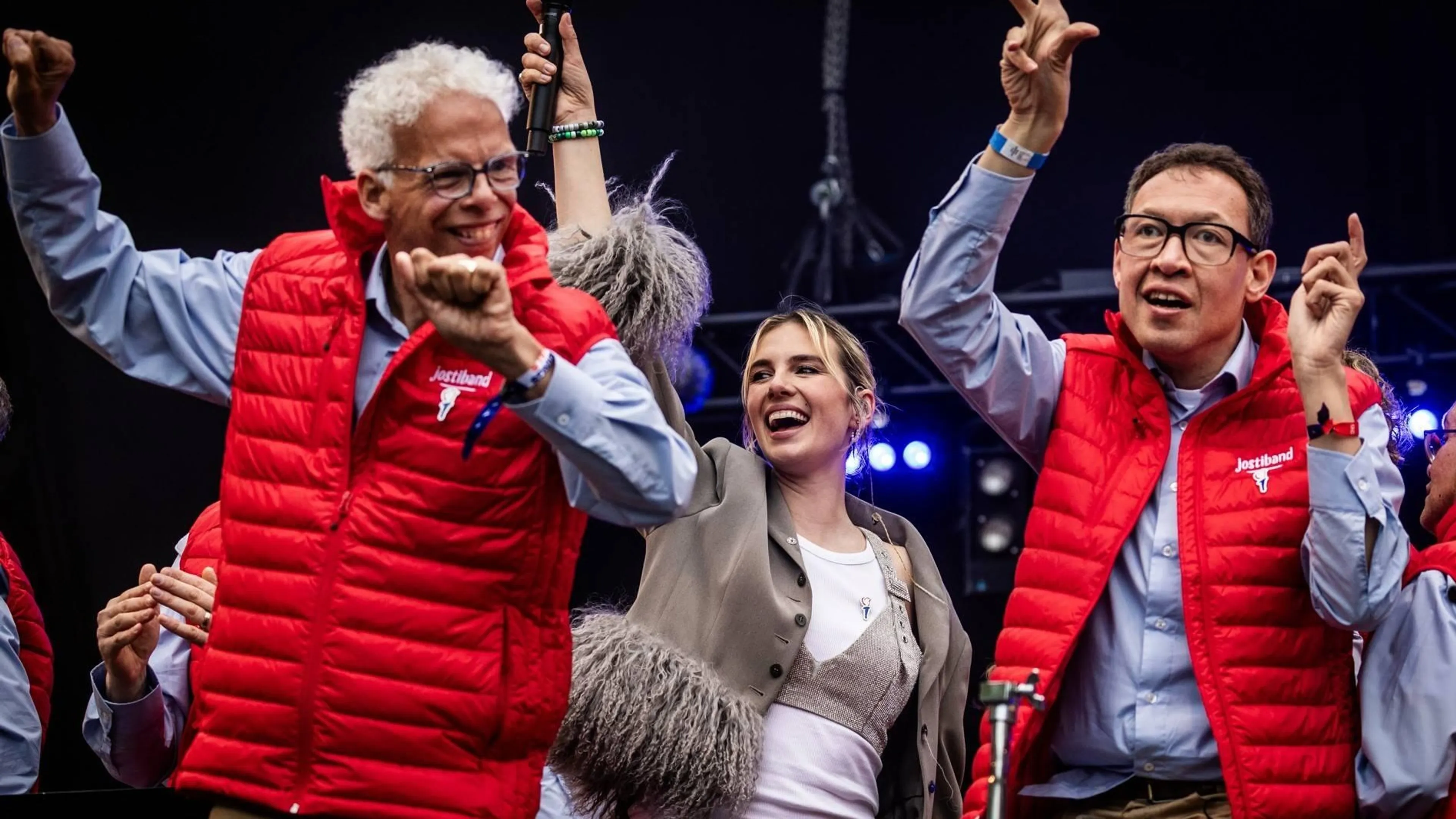 Bevrijdingsoptredens 'overtreffen stoutste dromen' gelukzalige Jostiband