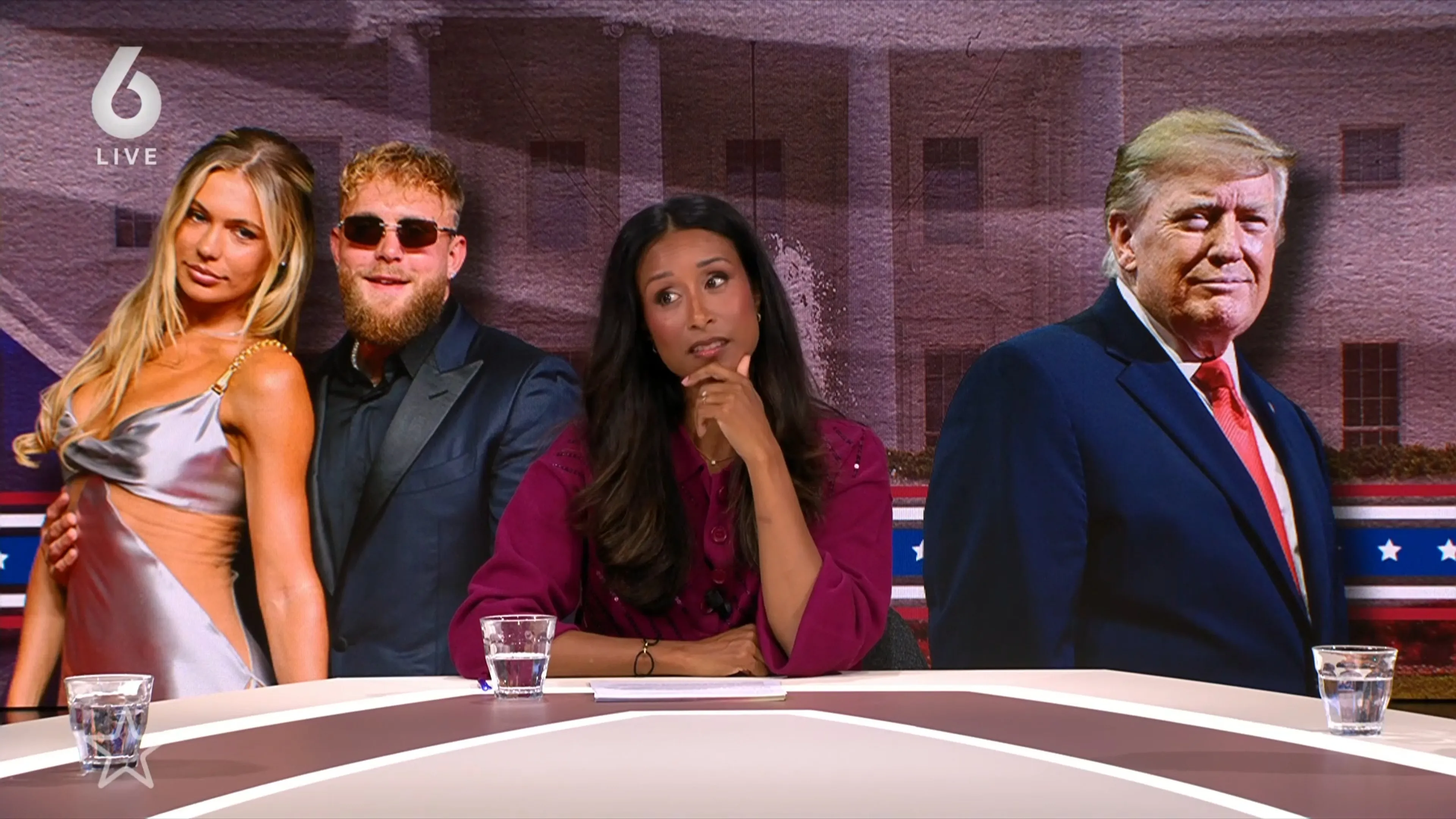 Is Jutta Leerdam pro-Trump? Discussie aan tafel bij Shownieuws