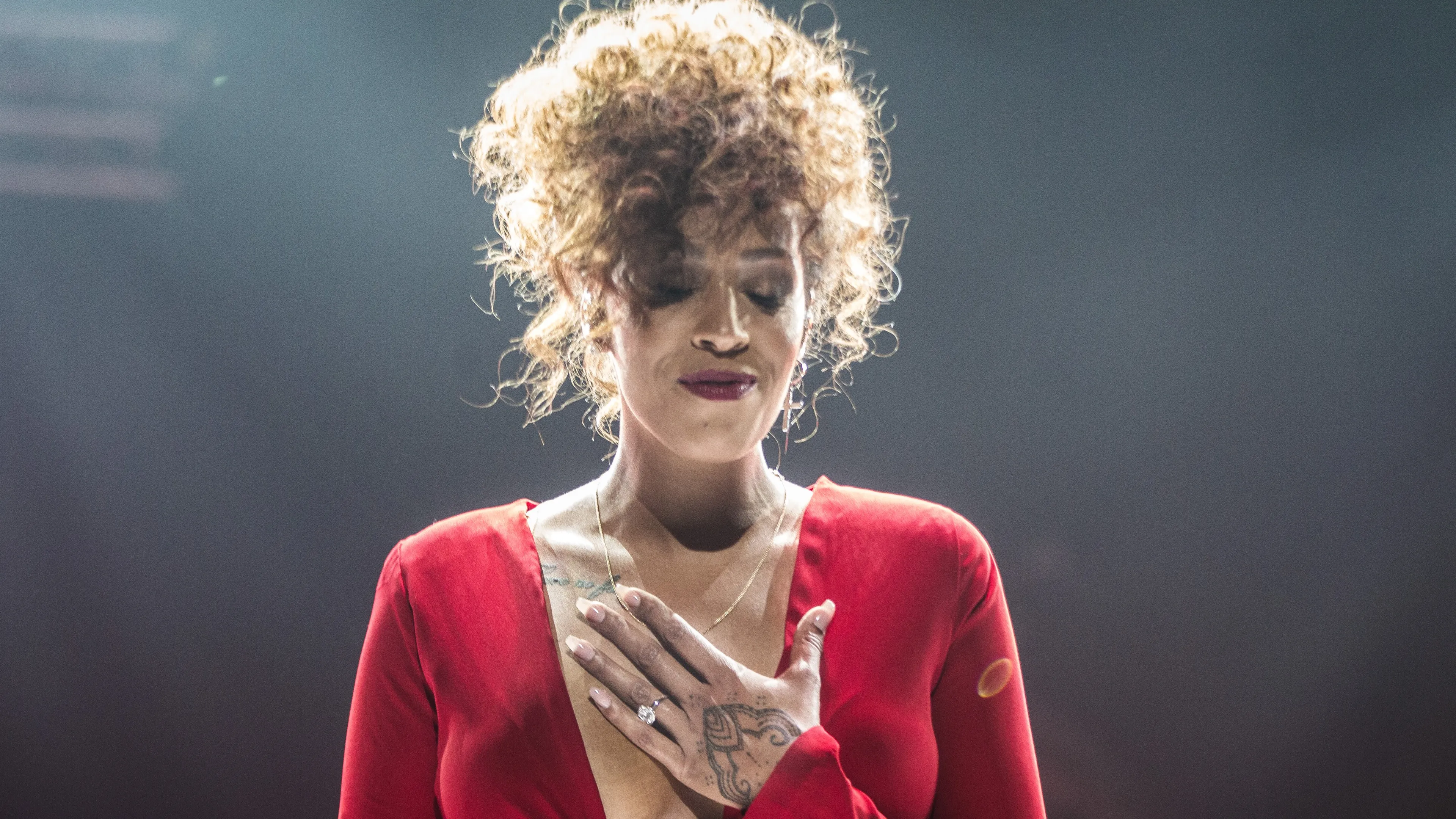 Glennis Grace neemt afscheid van vader Eddie