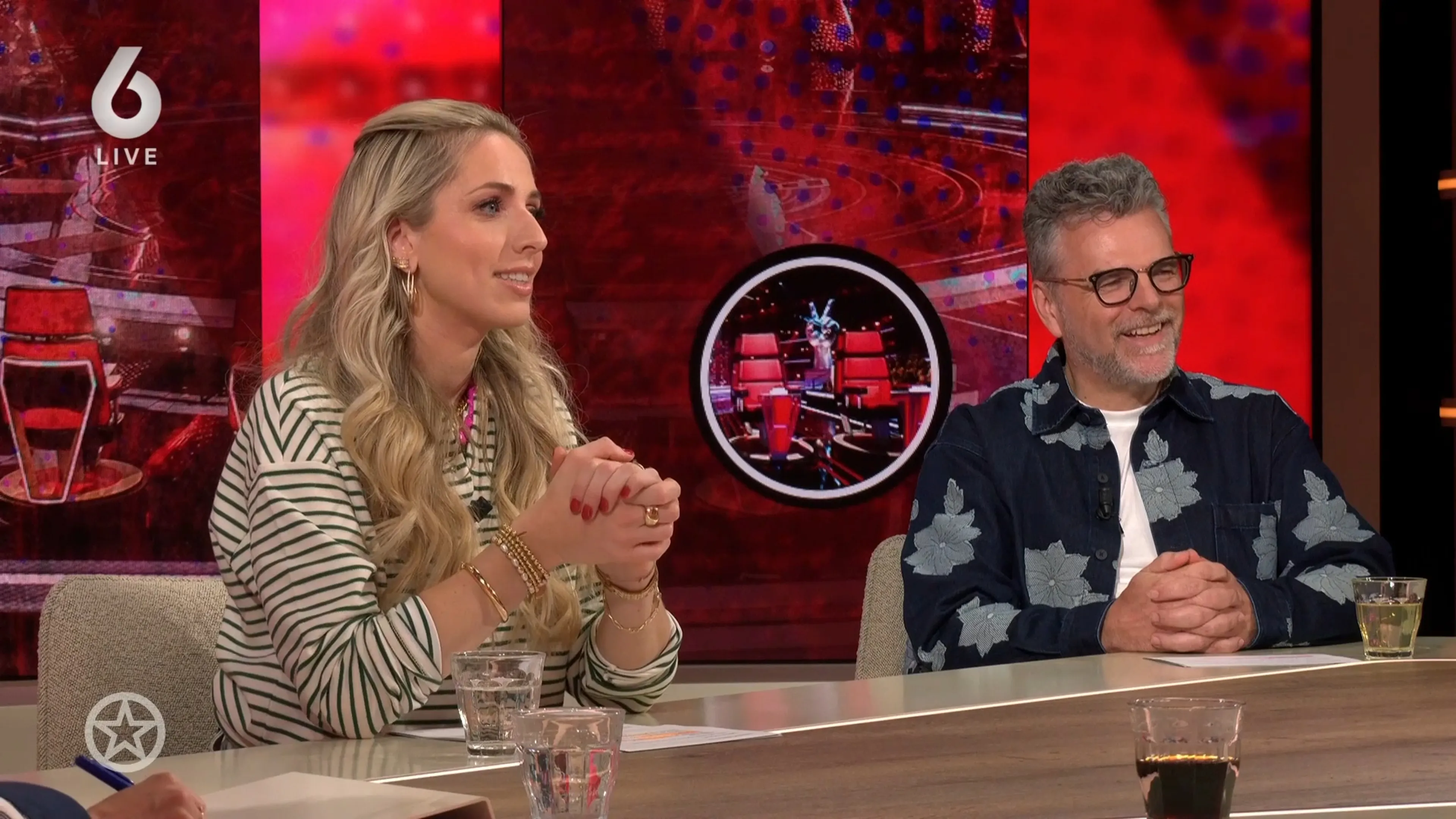 Shownieuwstafel bespreekt start opnames The Voice of Holland