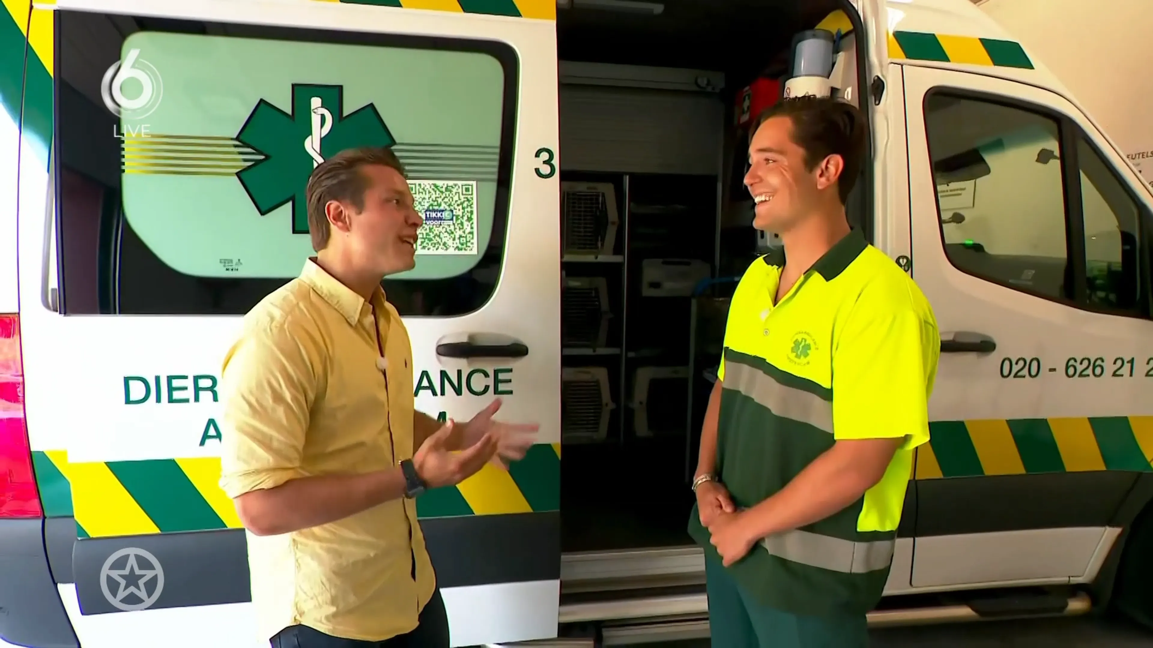 Op bezoek bij de Dierenambulance