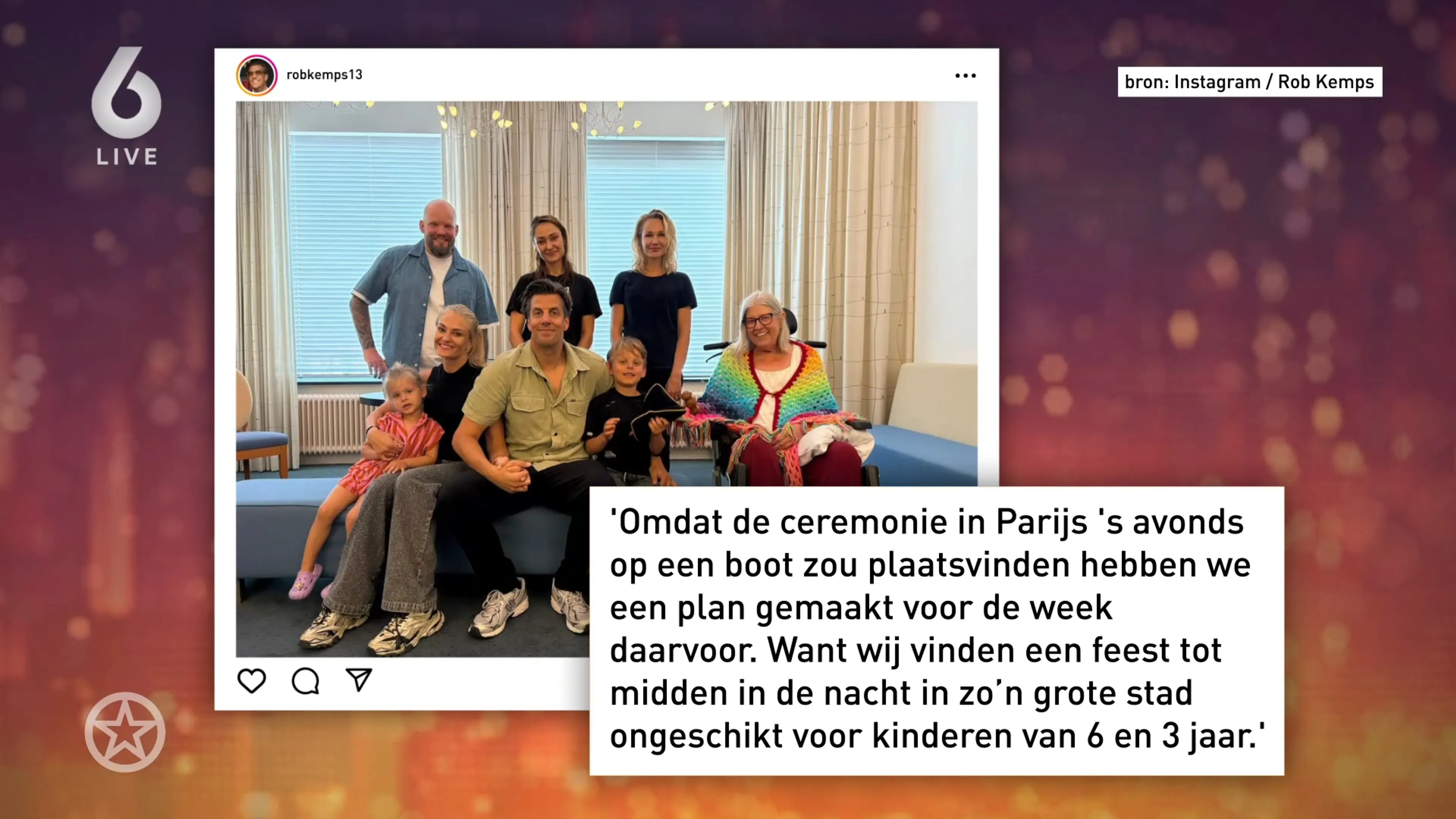 Rob Kemps trouwde twee keer met Stephanie om zieke moeder