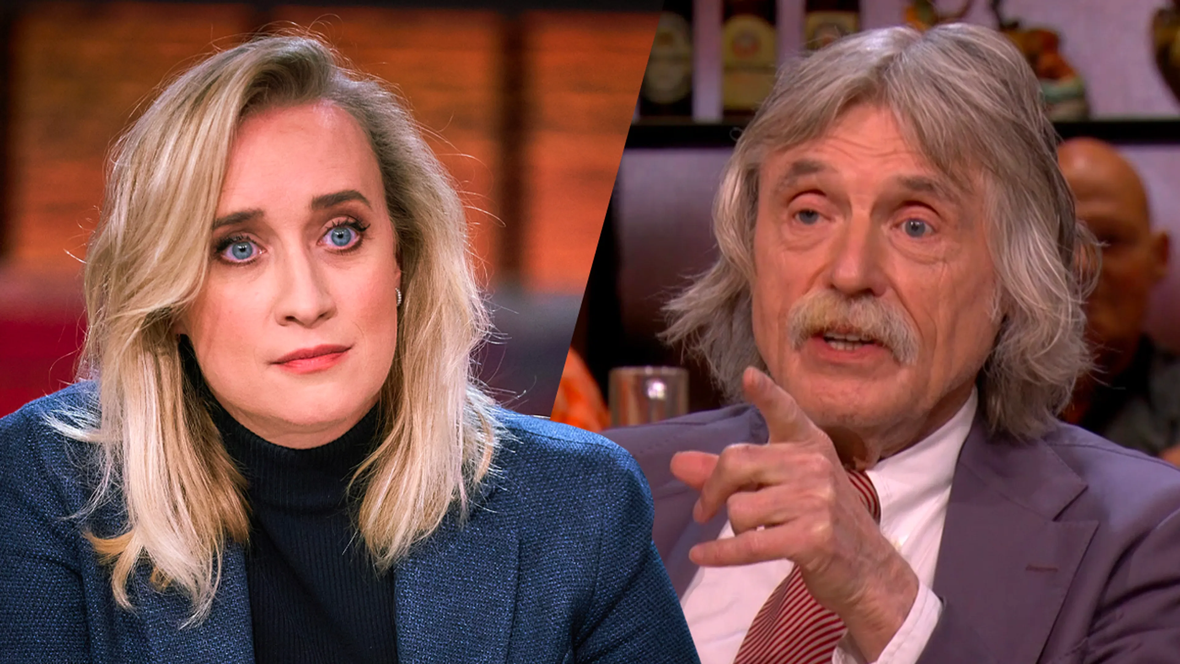 Johan Derksen fileert Eva Jinek: 'Wat een arrogantie'