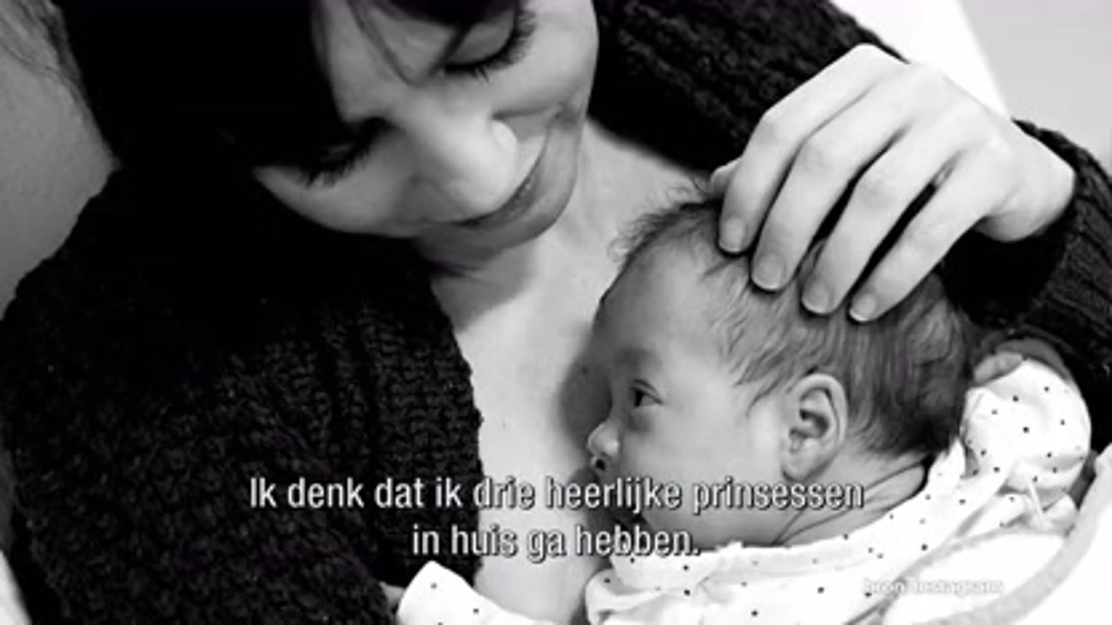 Vrouw René van Kooten deelt prachtige foto dochtertje