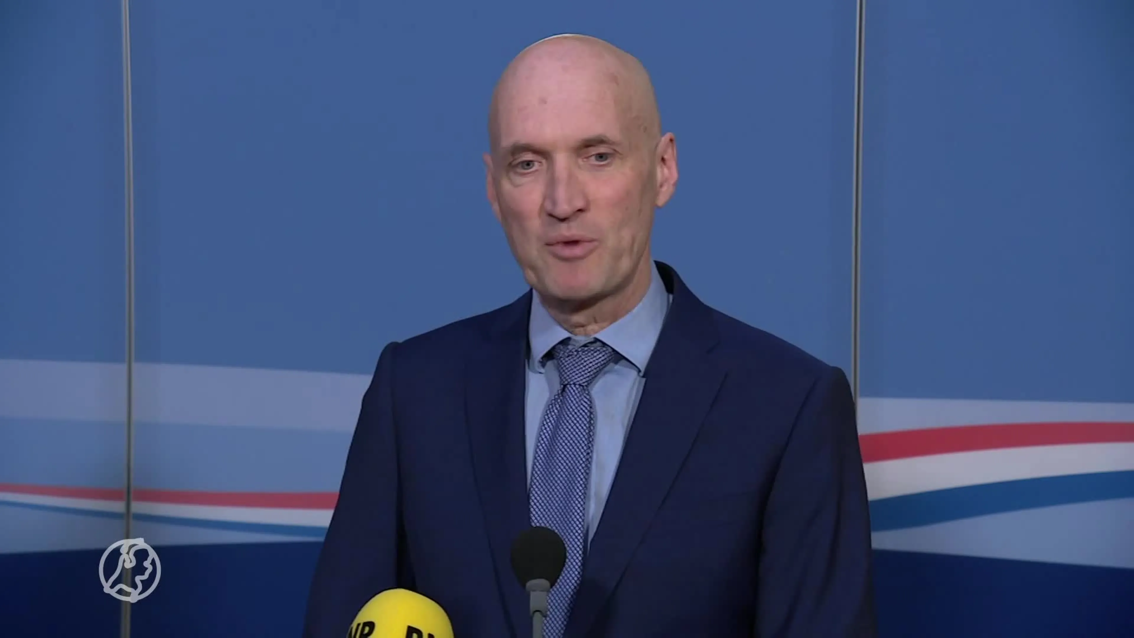 Persmoment met Ernst Kuipers over afschaffen van coronaregels
