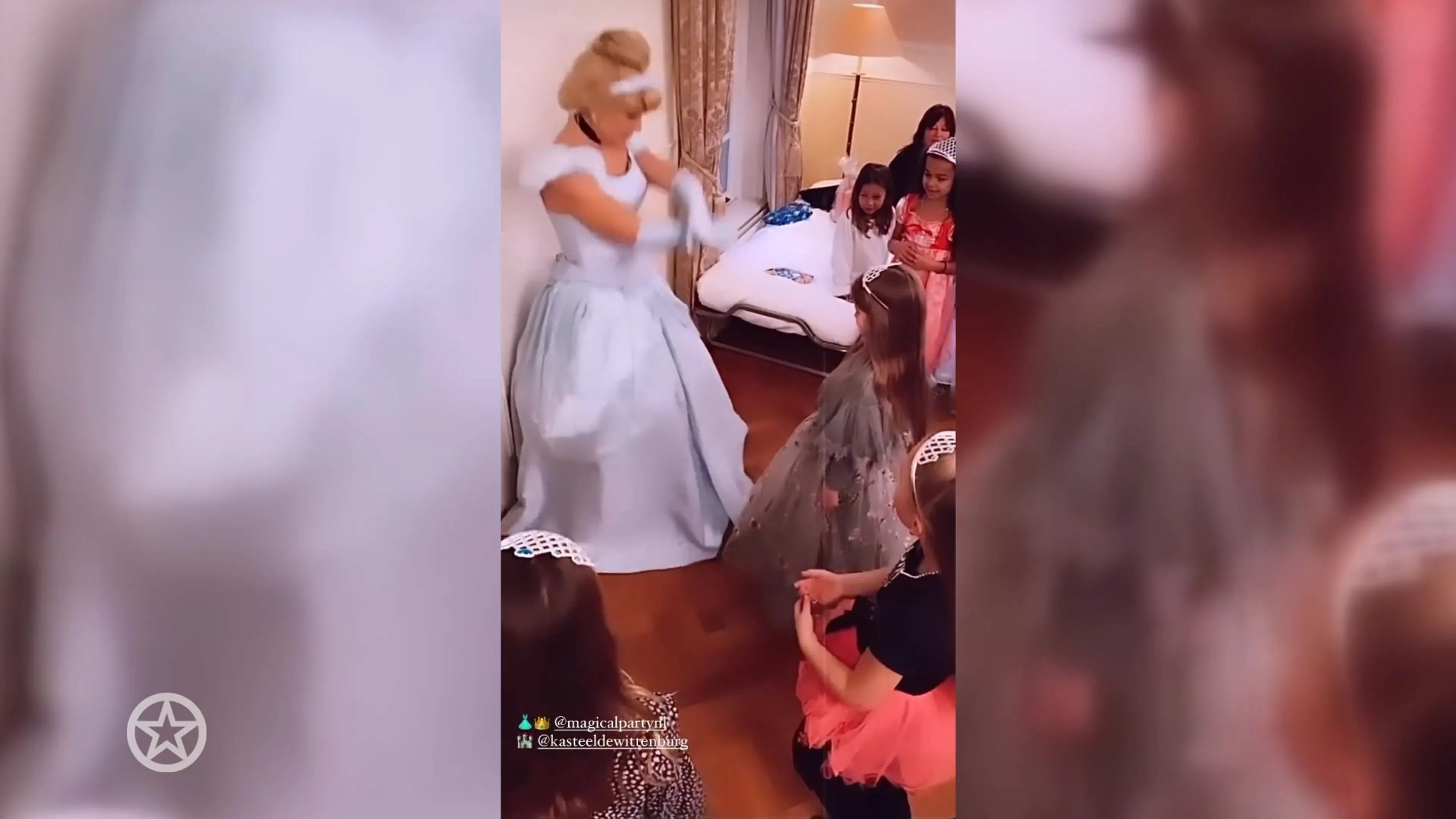 Dochter Jennifer viert feest