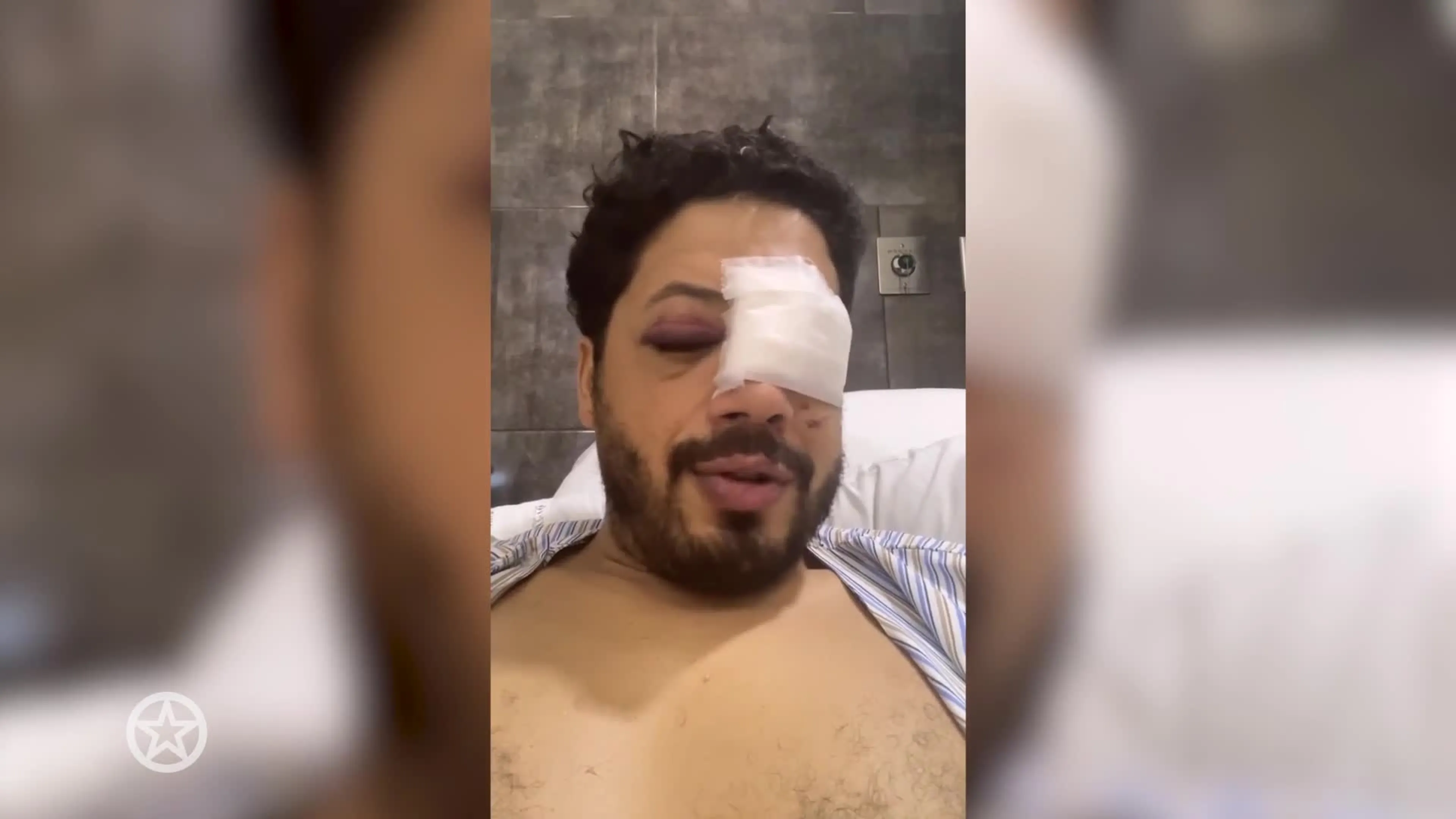 NOS-correspondent Mustafa Marghadi in ziekenhuis na zware aanrijding