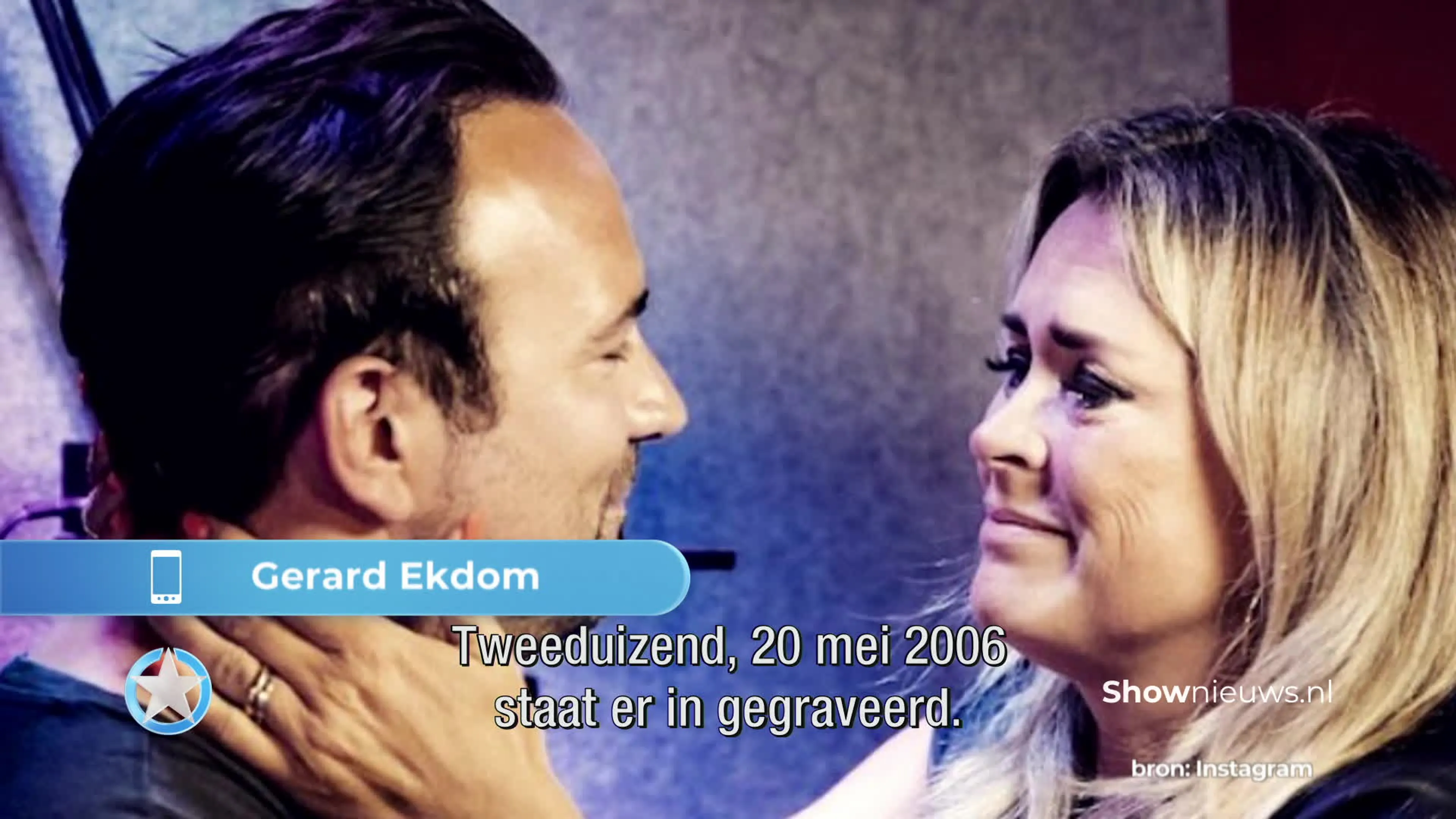 OH JEE: Gerard Ekdom verliest trouwring