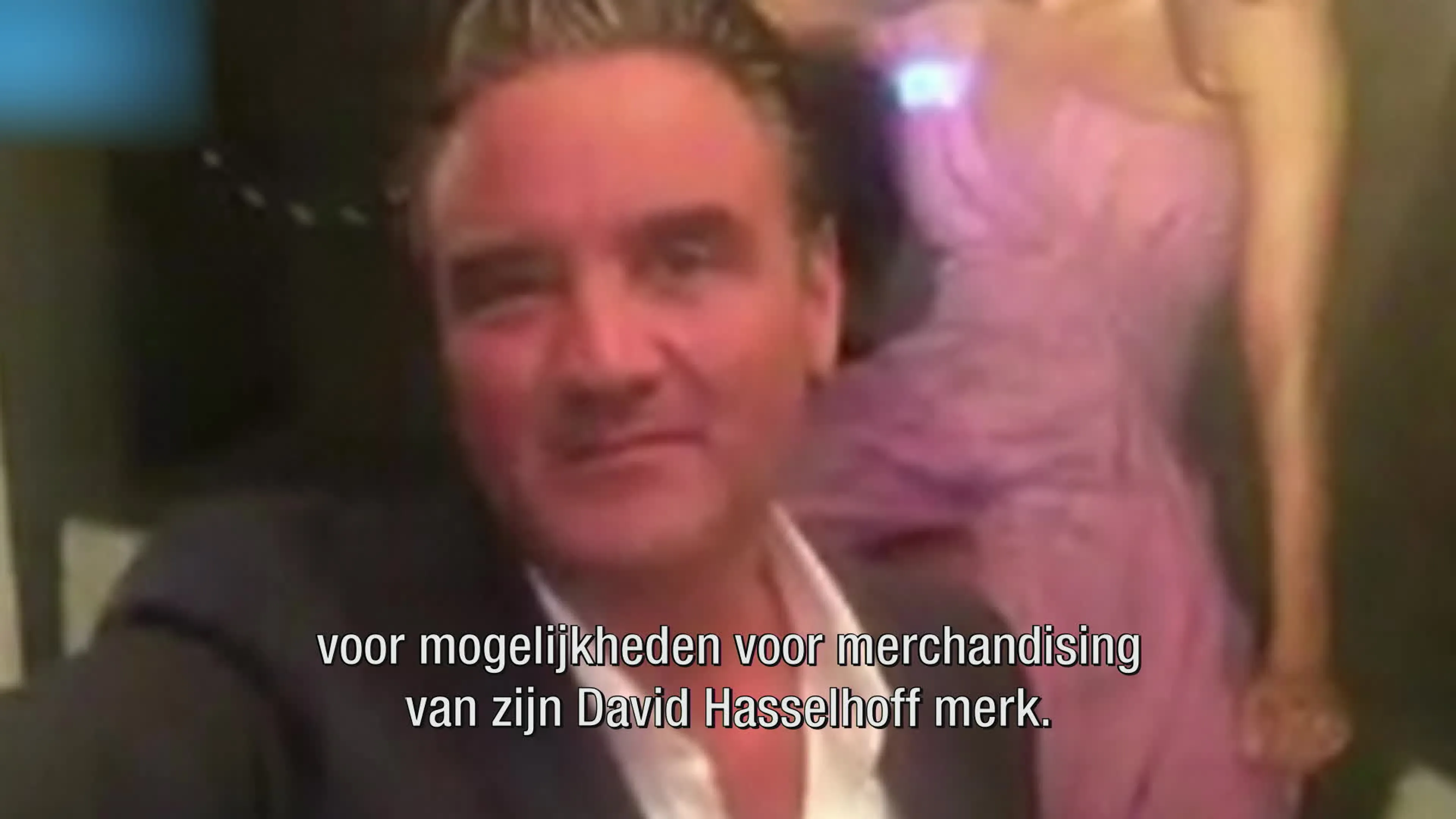 Hasselhoff voor flitsbezoek in A'dam