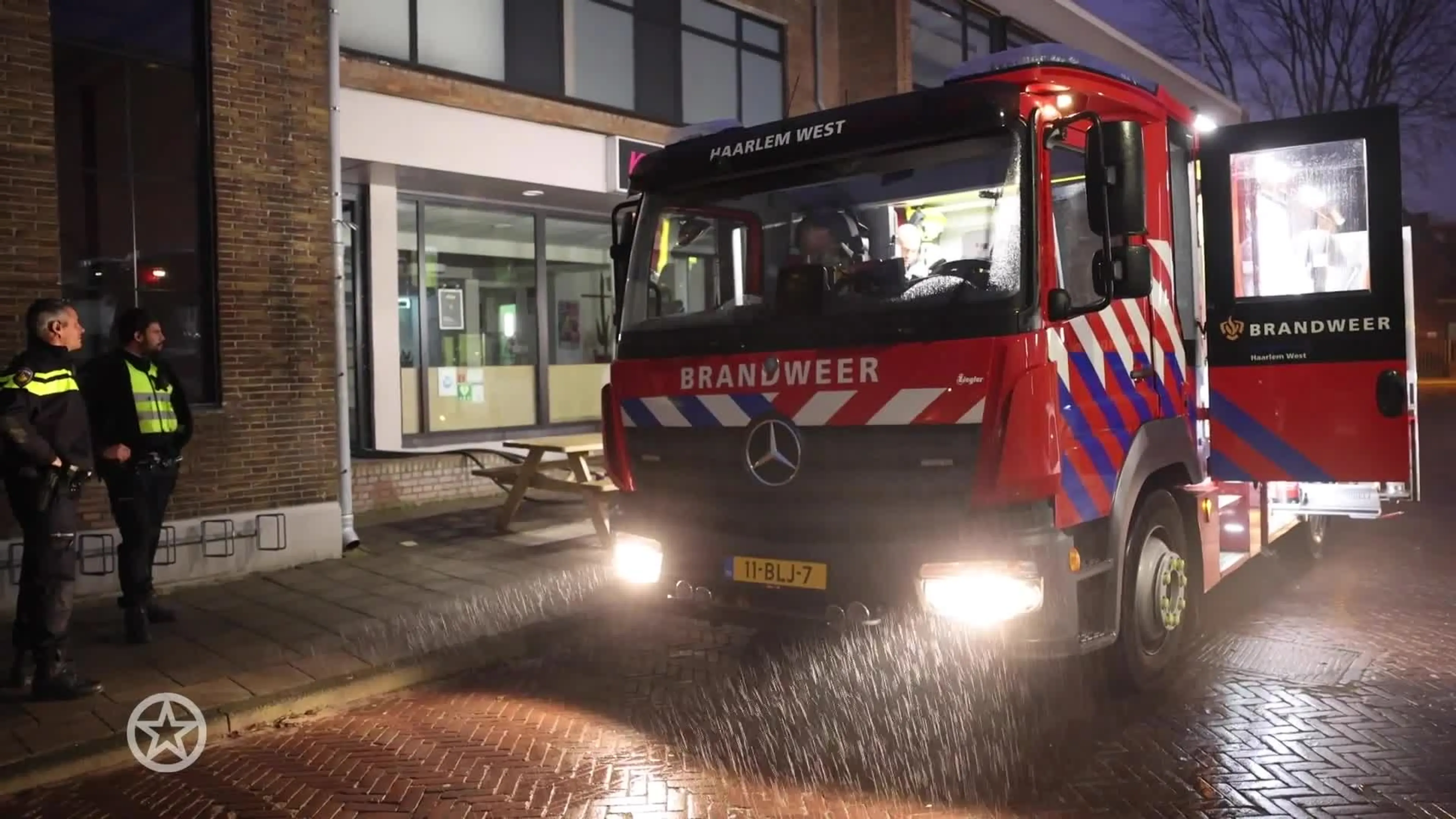 Brand in sportschool Haarlem