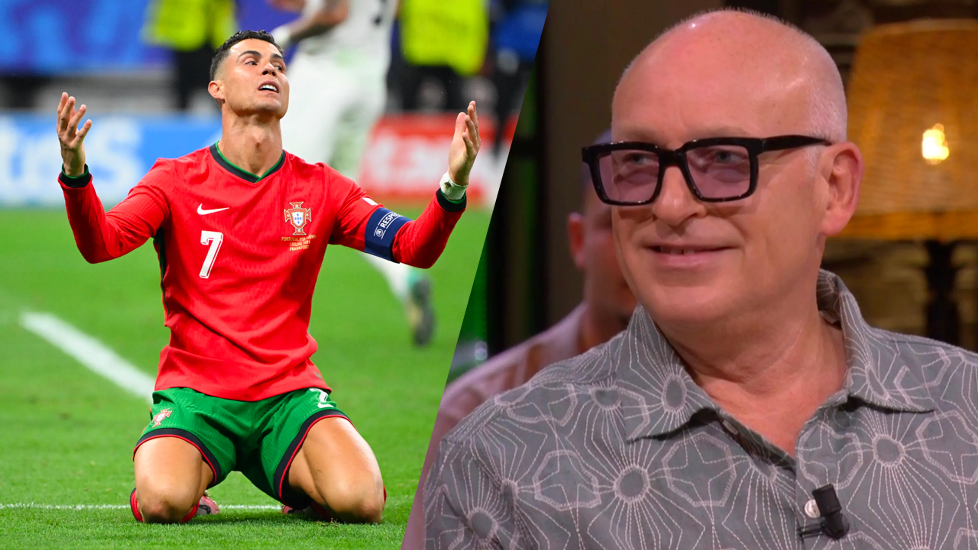 René zag Ronaldo tegen Slovenië: 'Dat wordt een probleem!'