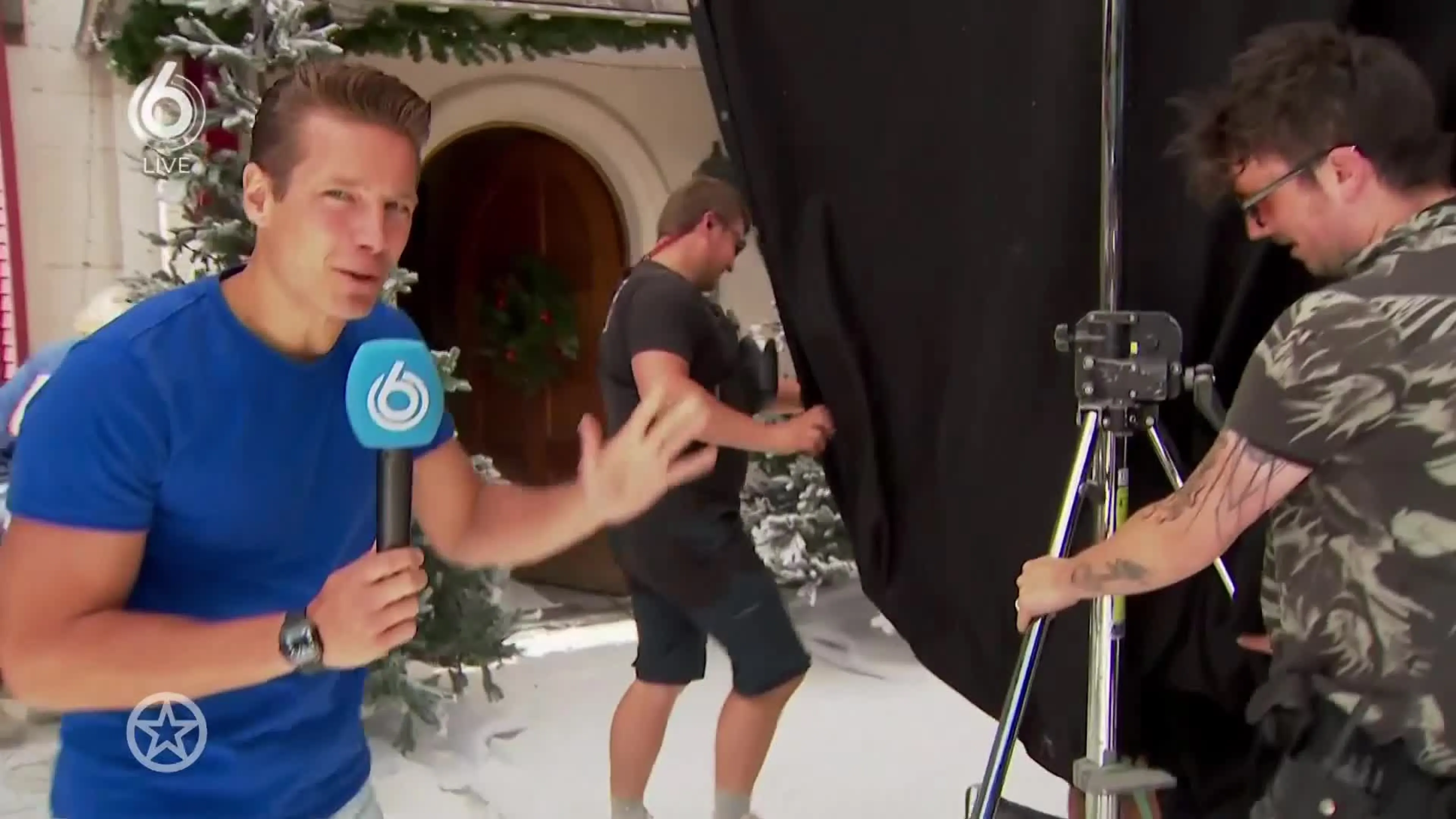 Zo gaat het eraan toe op de set van De Familie Claus 3