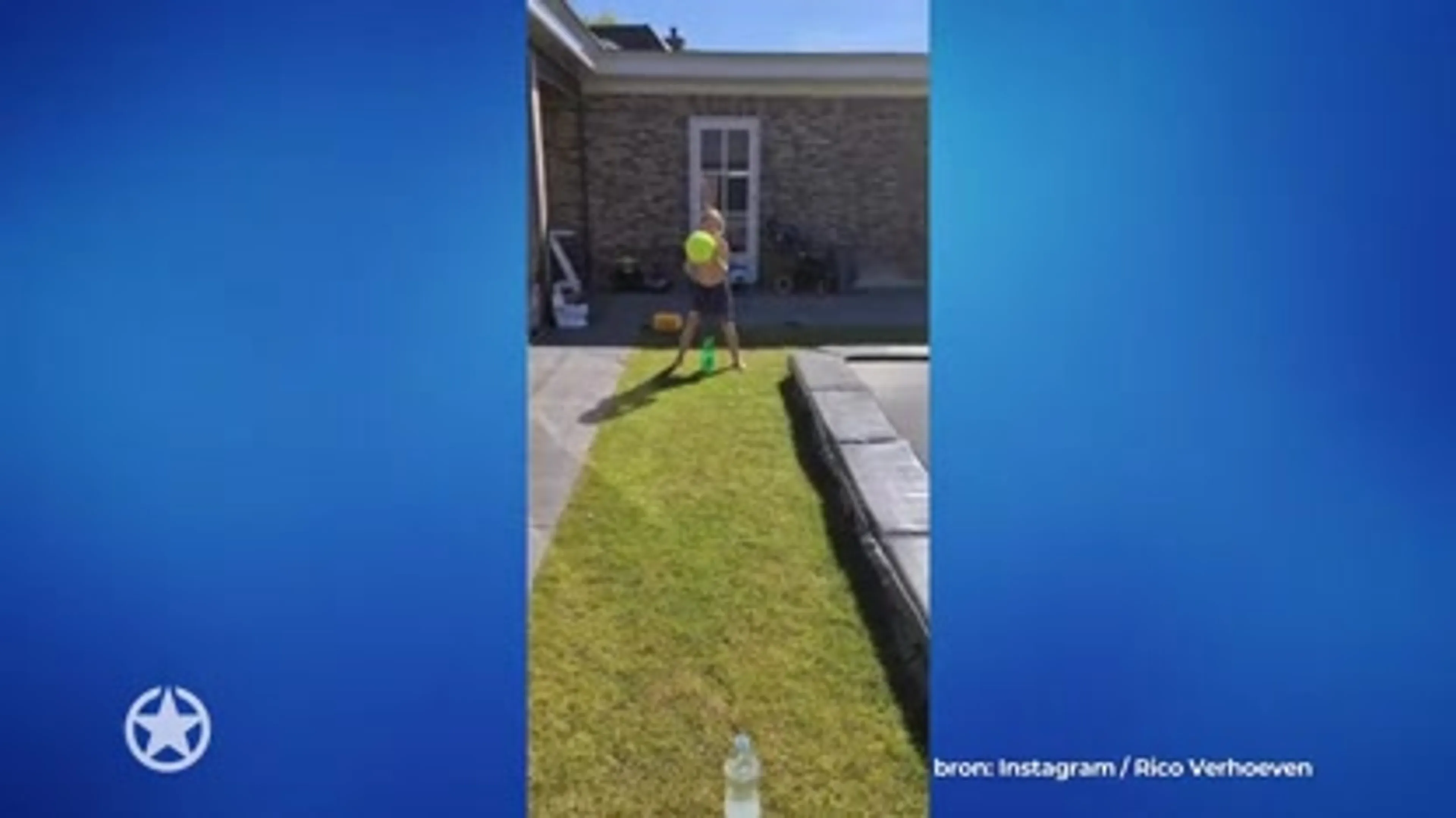 Rico Verhoeven heeft de grootste lol met dochter