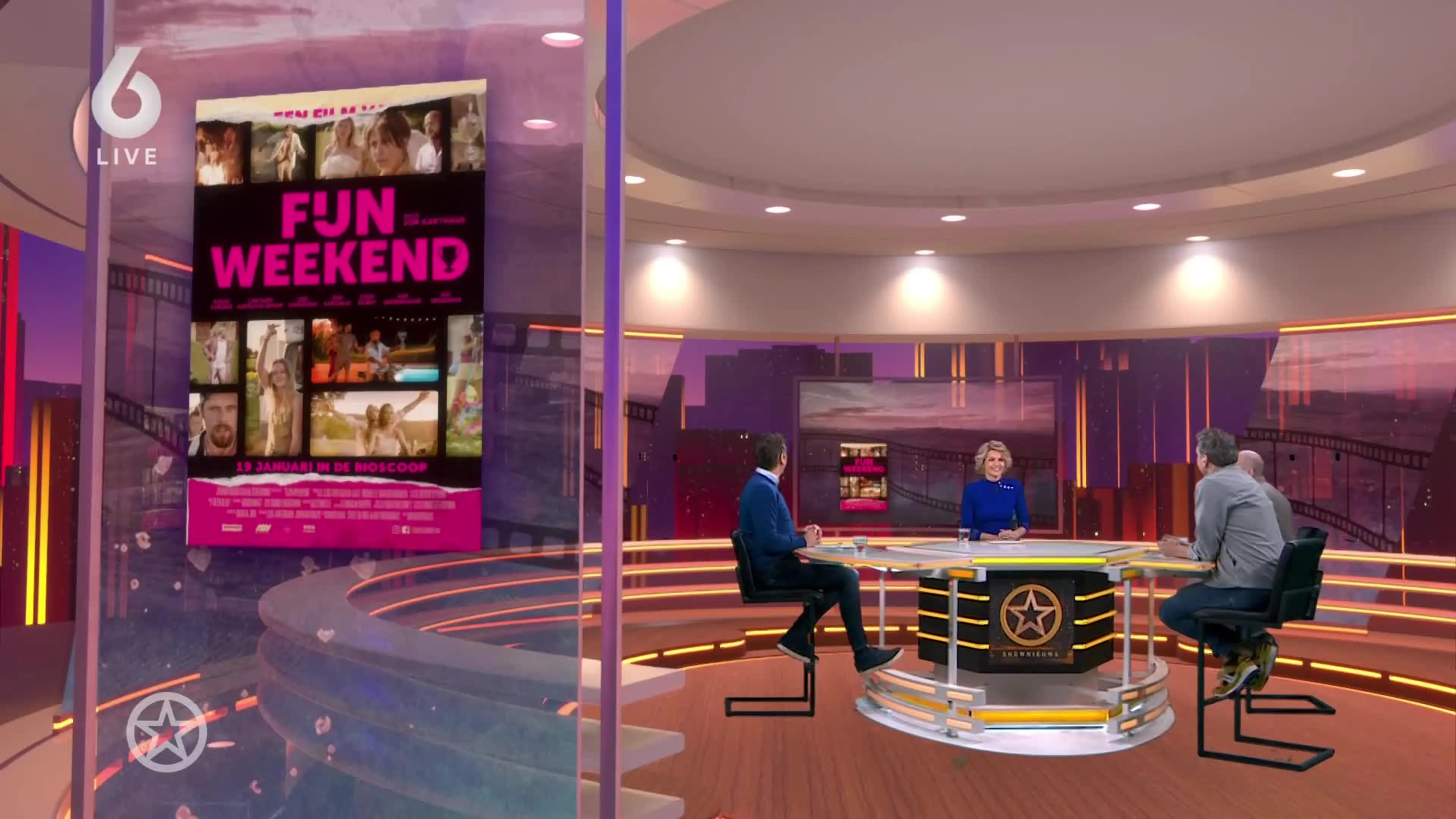 Première van de film Fijn Weekend