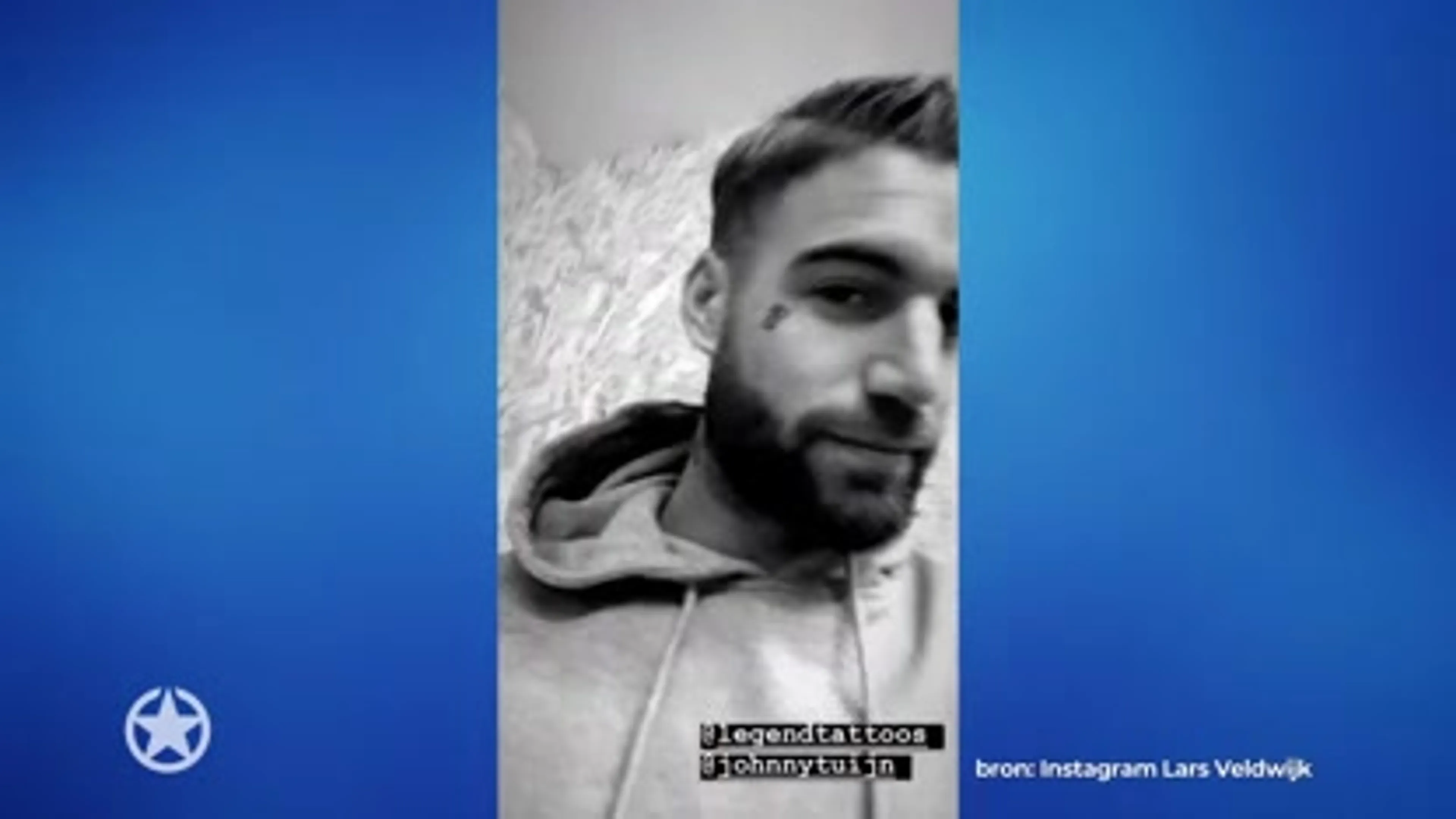 Is dit de nieuwe tattoo van voetballer Lars Veldwijk?!
