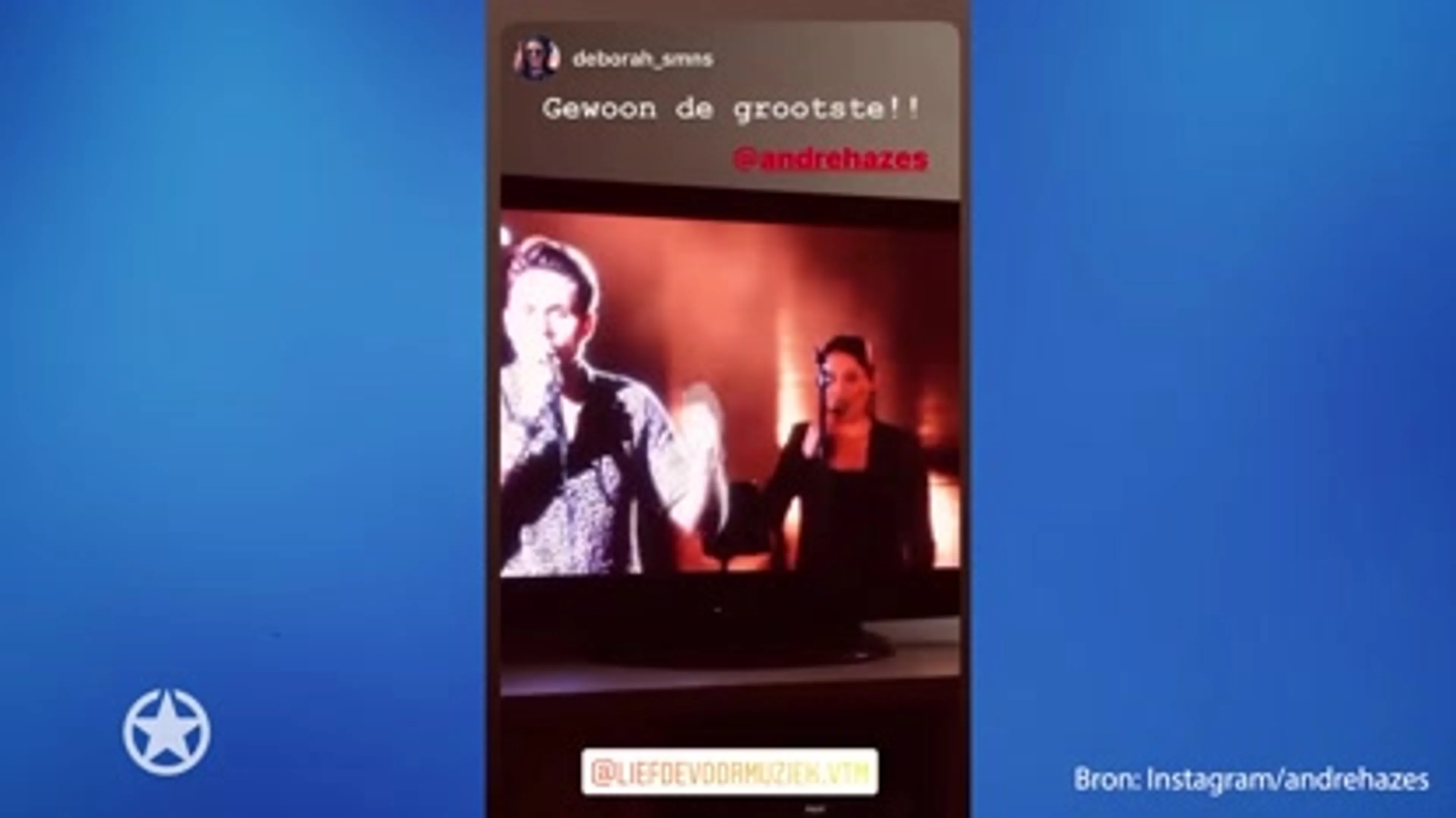 Belgen helemaal weg van André Hazes