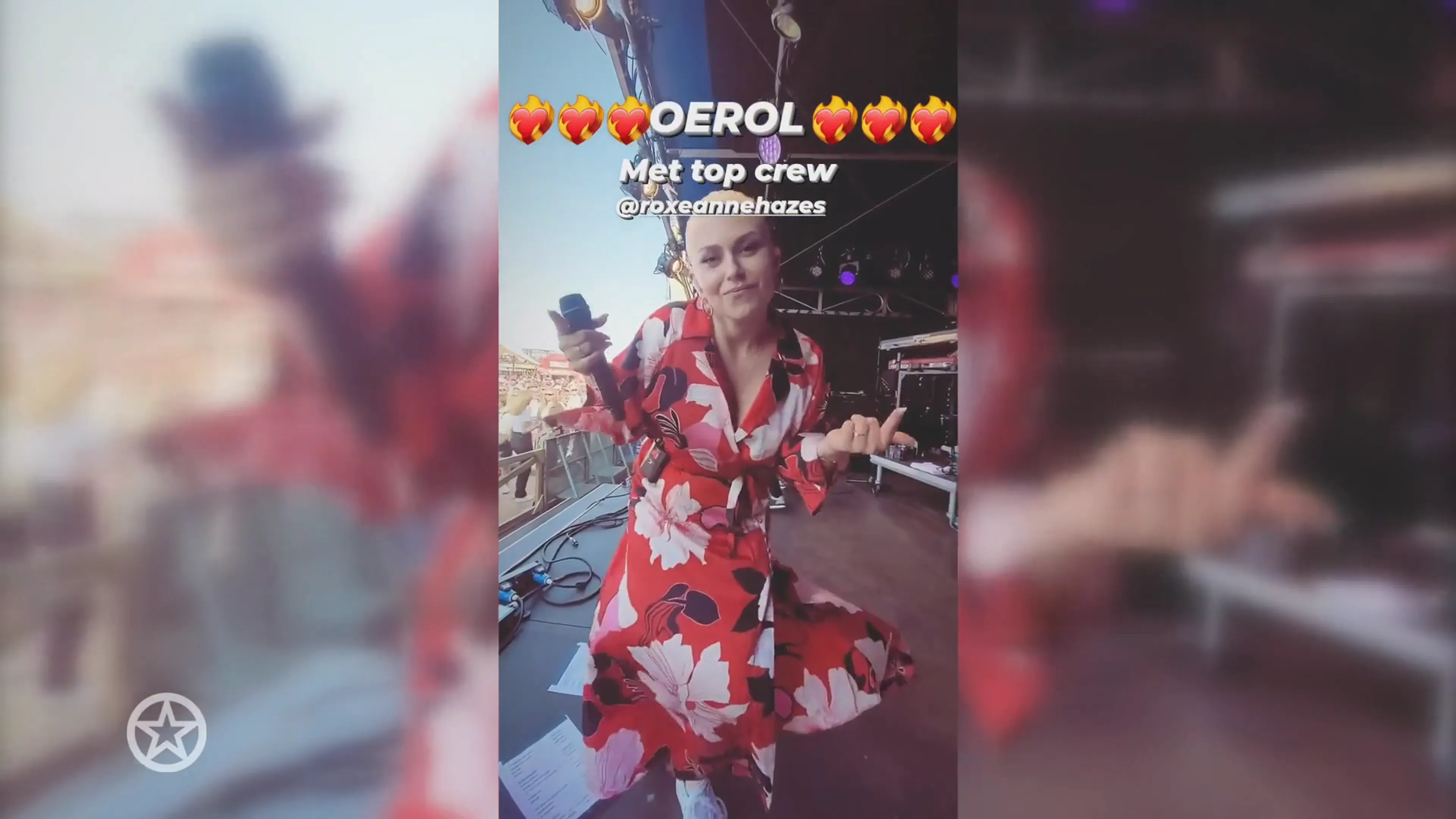 Roxeanne Hazes rockt op Oerol