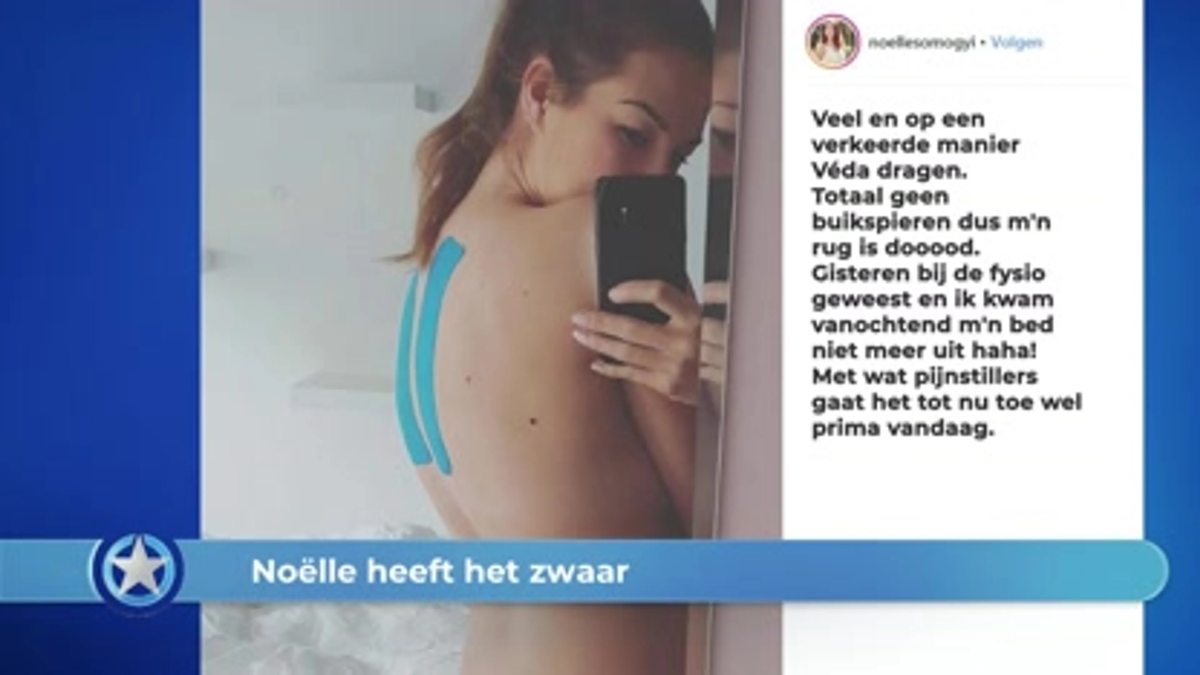 Show Update: Noëlle heeft het zwaar