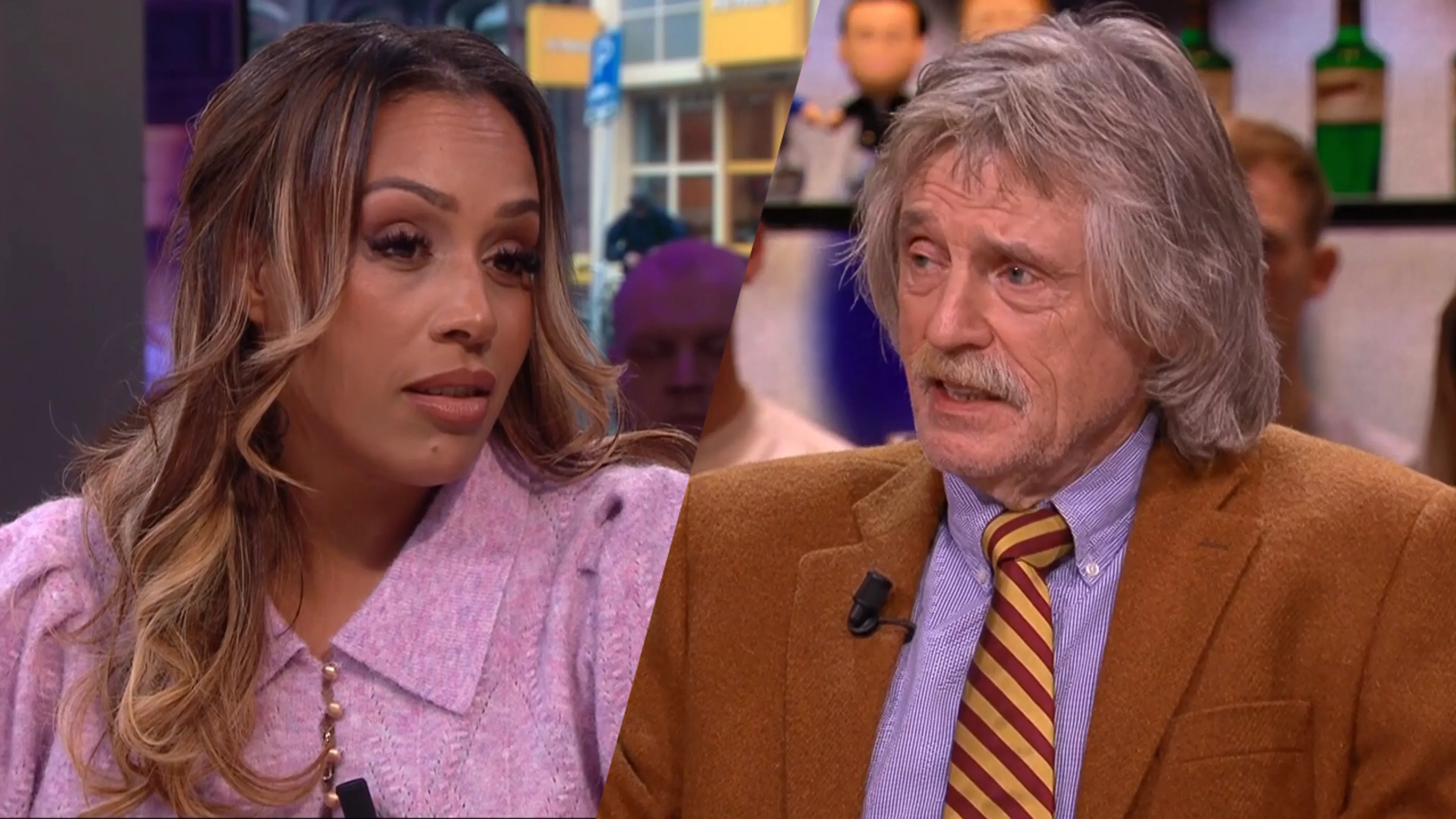 Johan haalt uit naar Glennis Grace na interview bij Jinek: 'Gewoon een ordinair viswijf!'