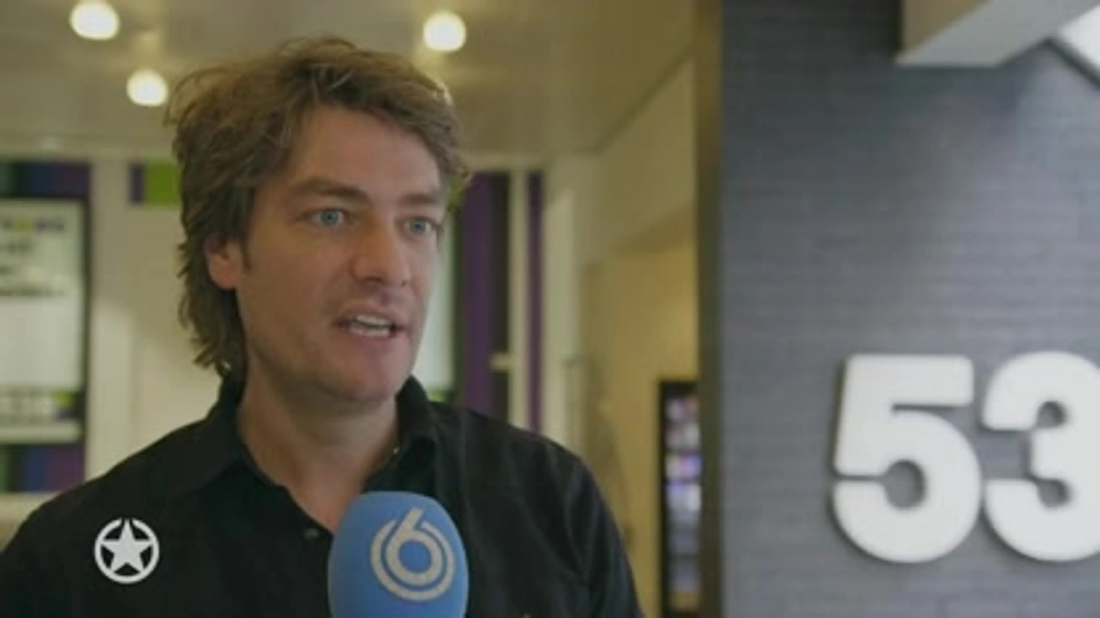 Frank Dane een ochtendhumeur?