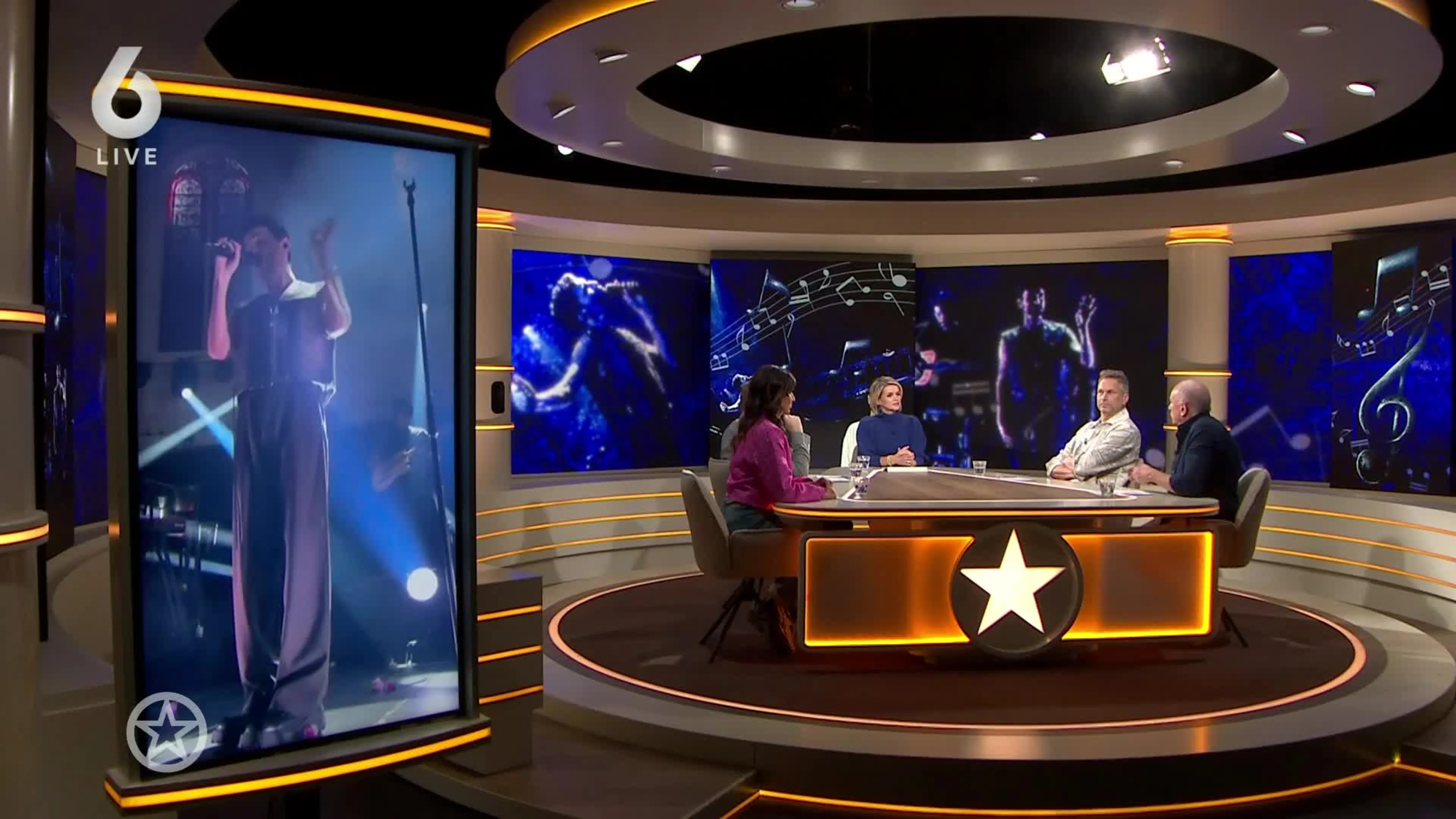 Shownieuws-tafel kritisch over Duncan Laurence.