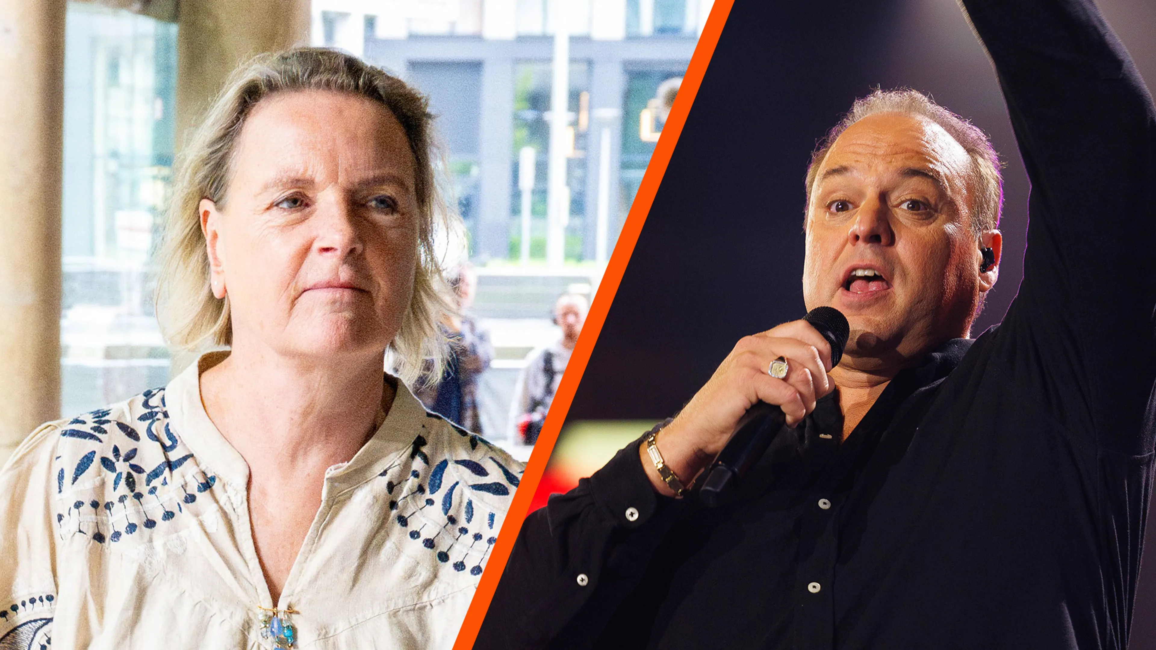 Erica Meiland geschokt door opmerking Frans Bauer
