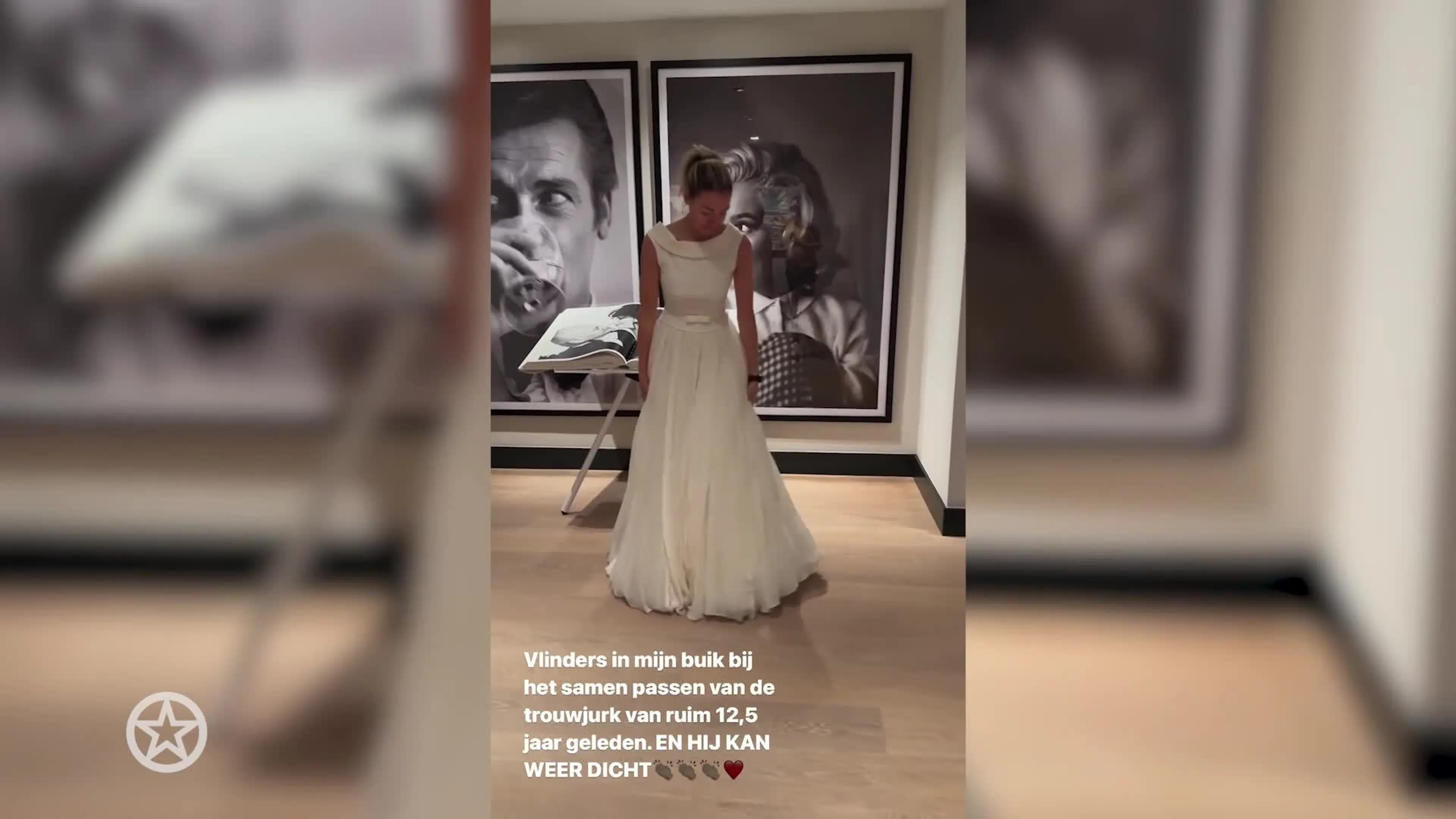 Mooi moment Winston en Renate