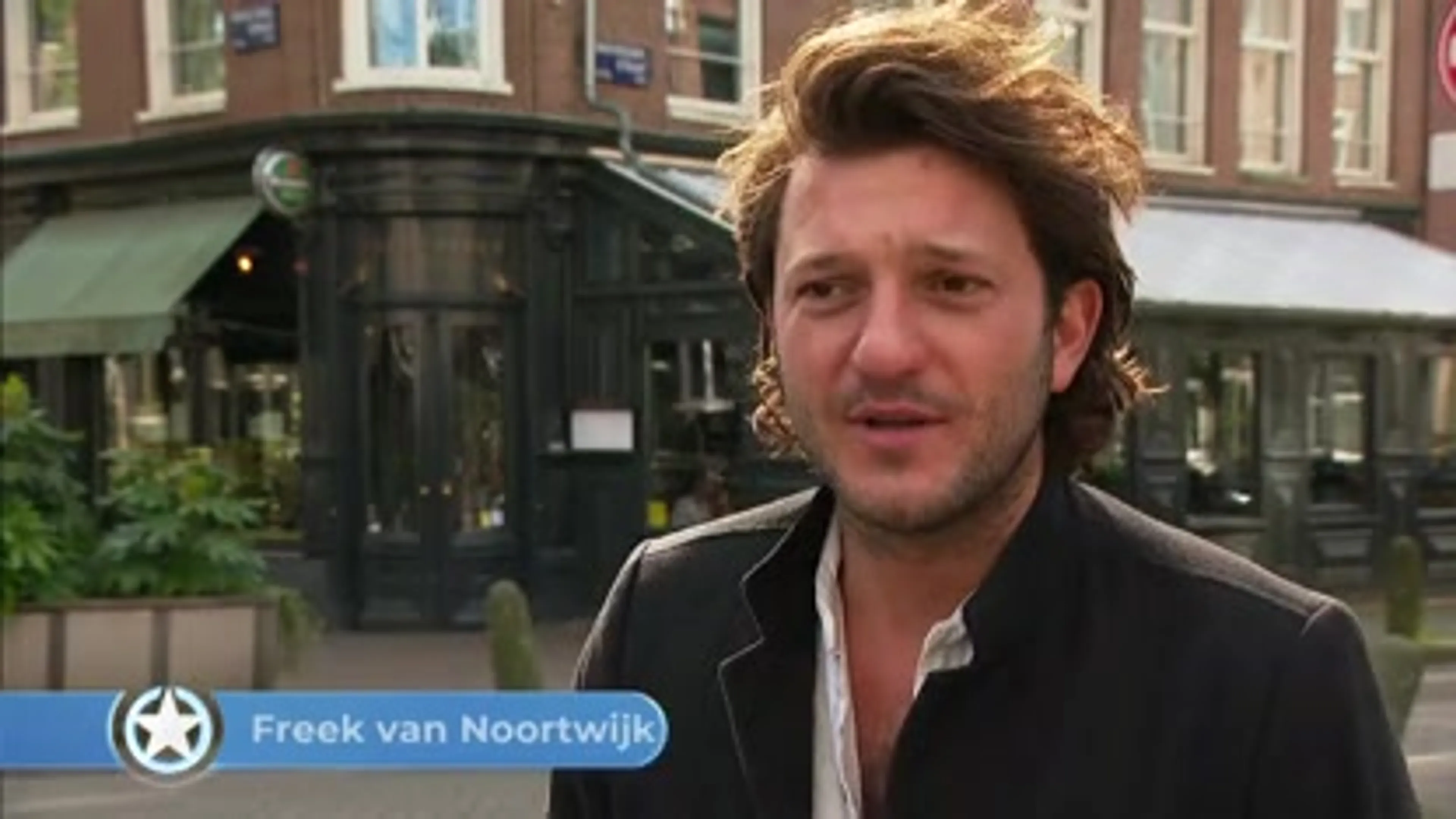 Zo probeert Freek van Noortwijk toch wat lekkers aan de man te brengen