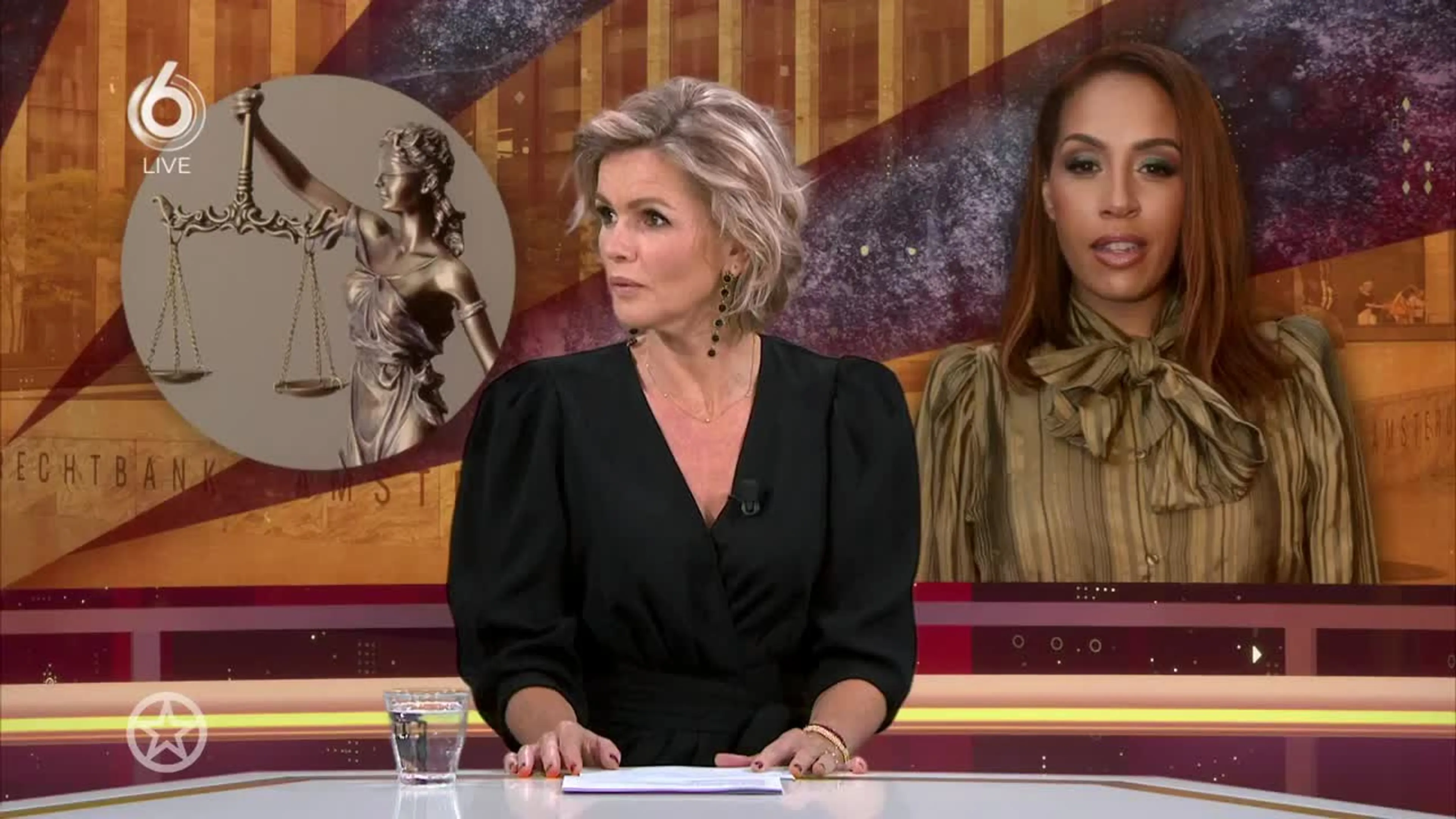 Glennis Grace staat in rechtszaal waar beelden Jumbo zullen worden vertoond