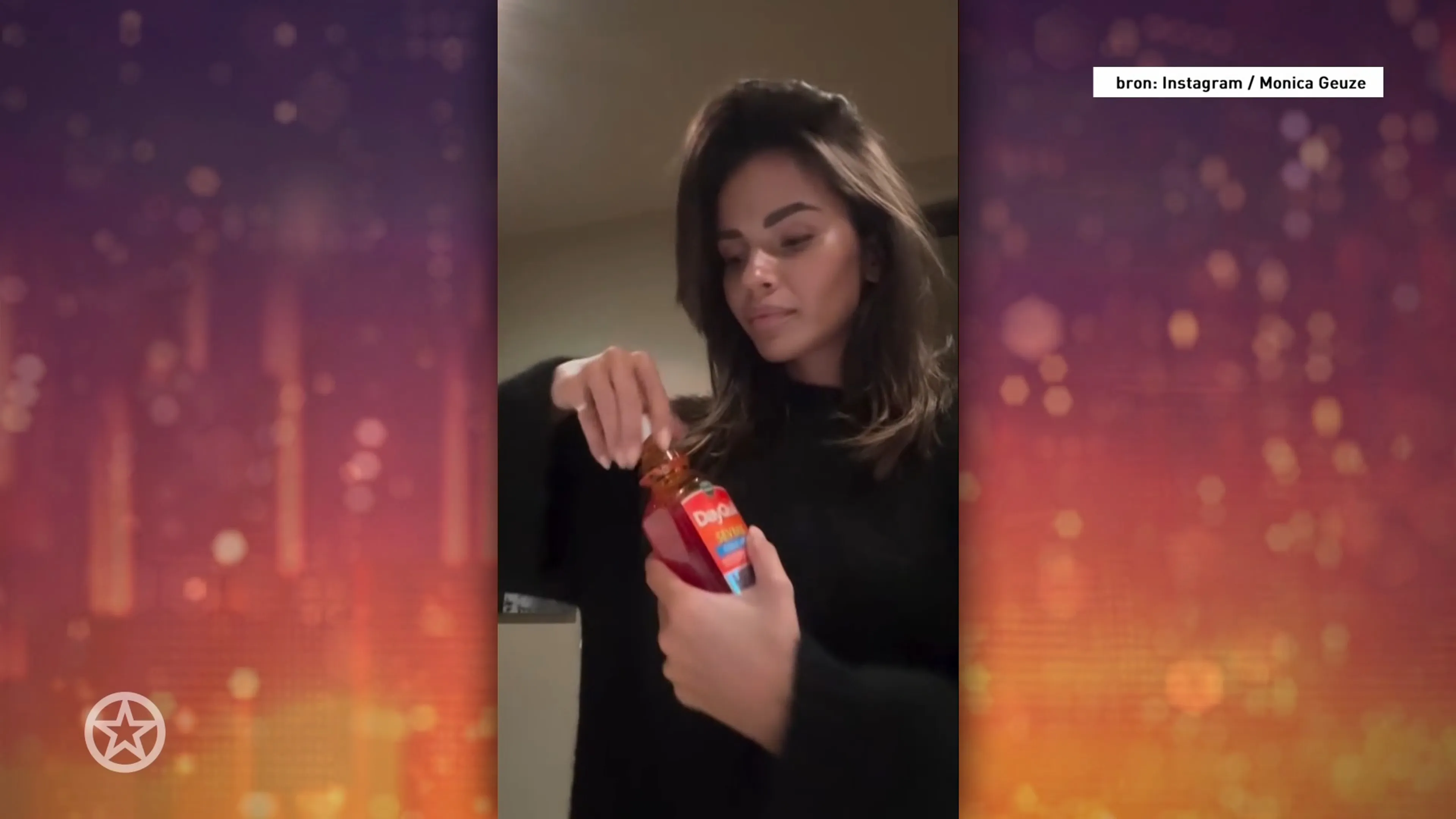 Monica Geuze ziek tijdens kerst
