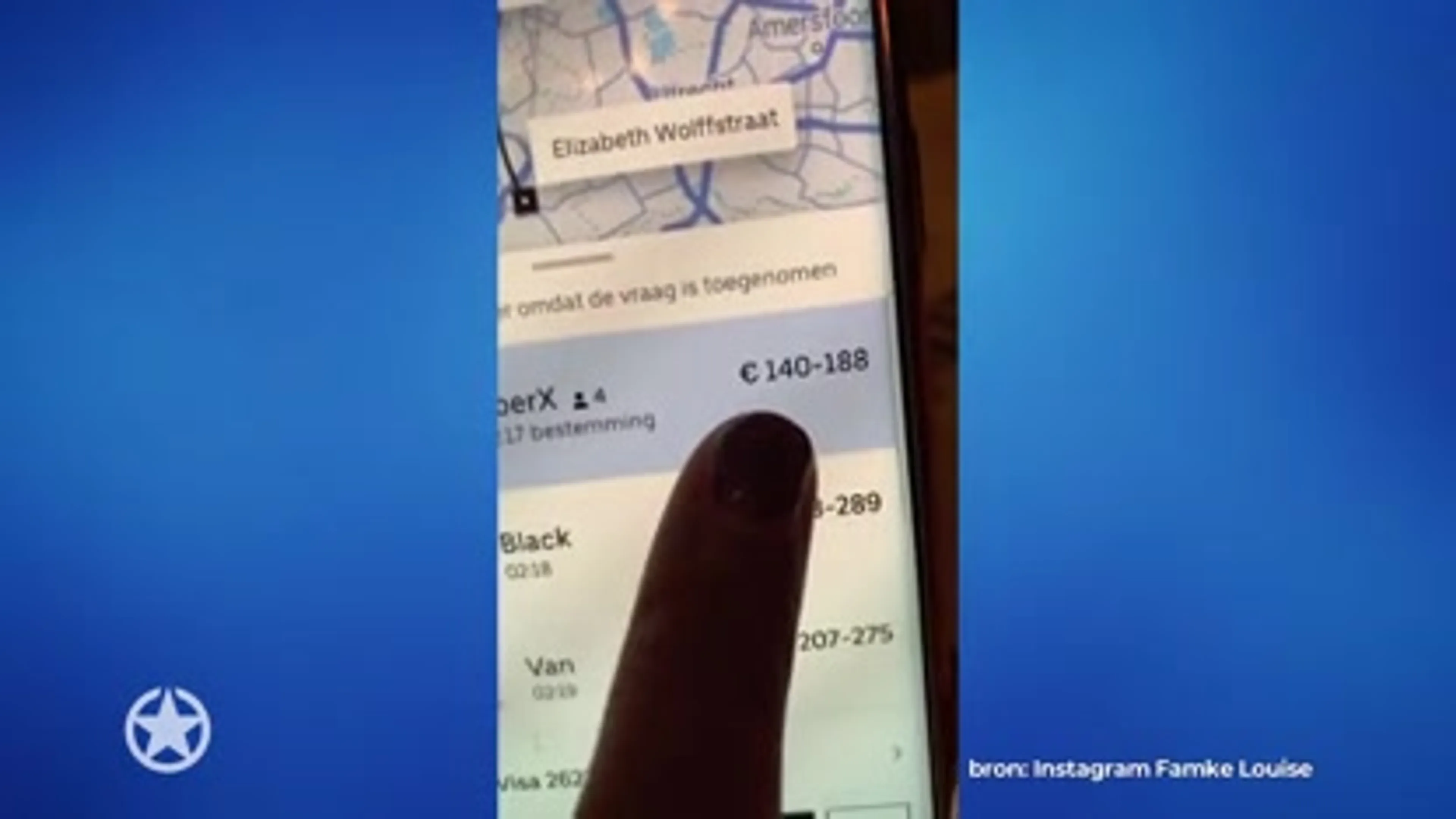 Famke Louise flink door het stof na tirade