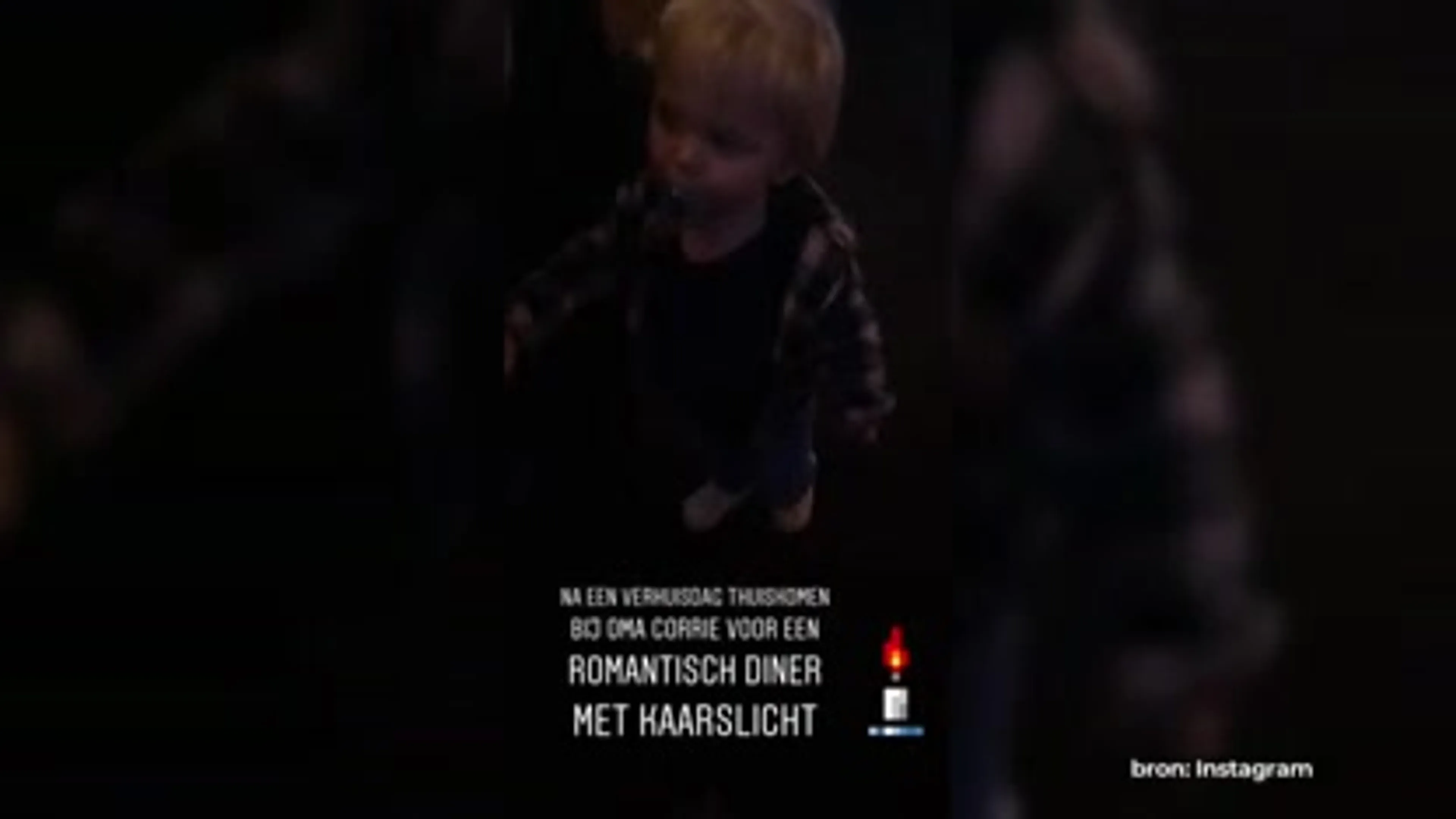 André kan ondanks de verhuisstress niet wachten tot hij er warmpjes bijzit in z'n nieuwe huis