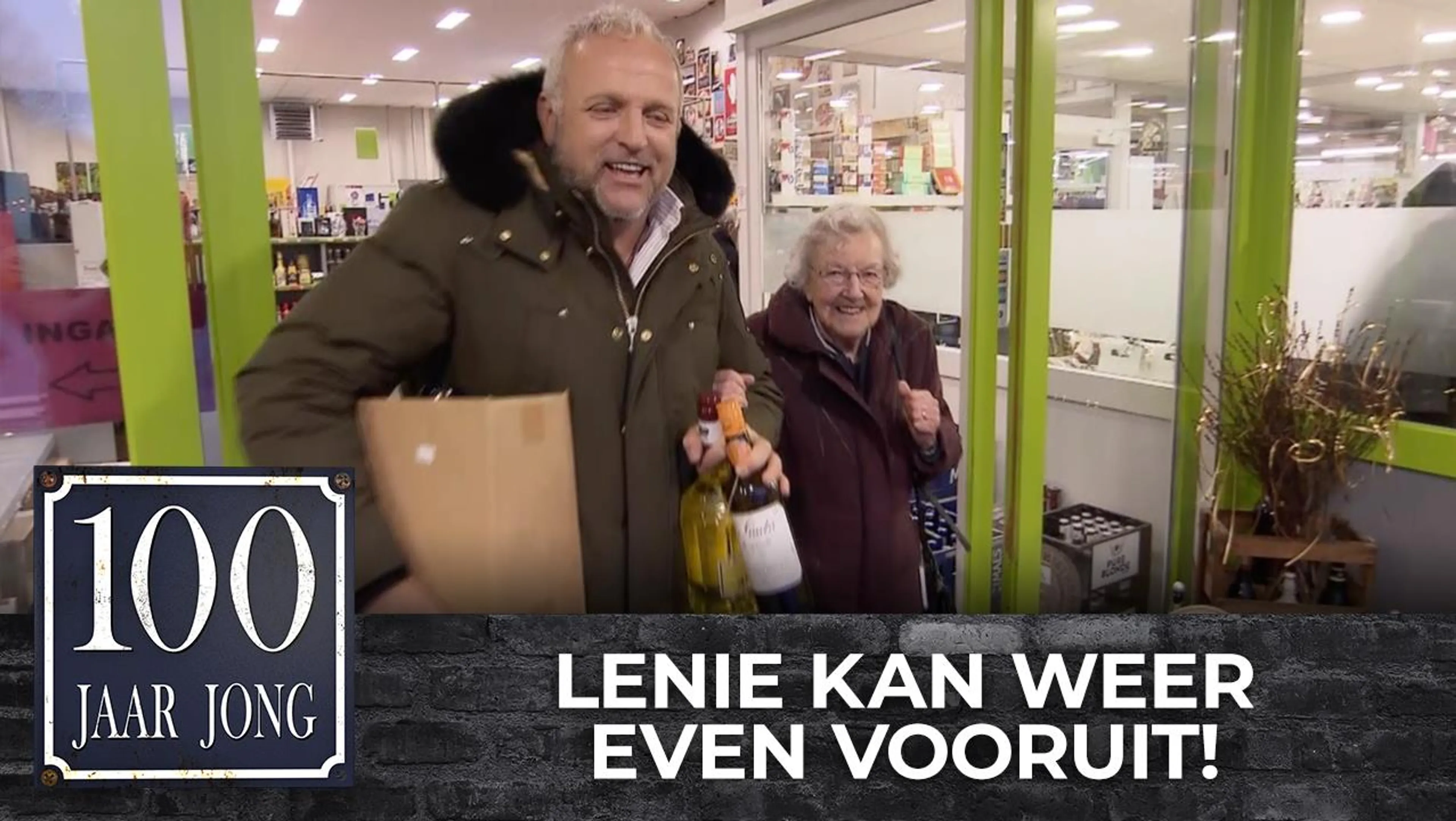 Drank halen met Lenie