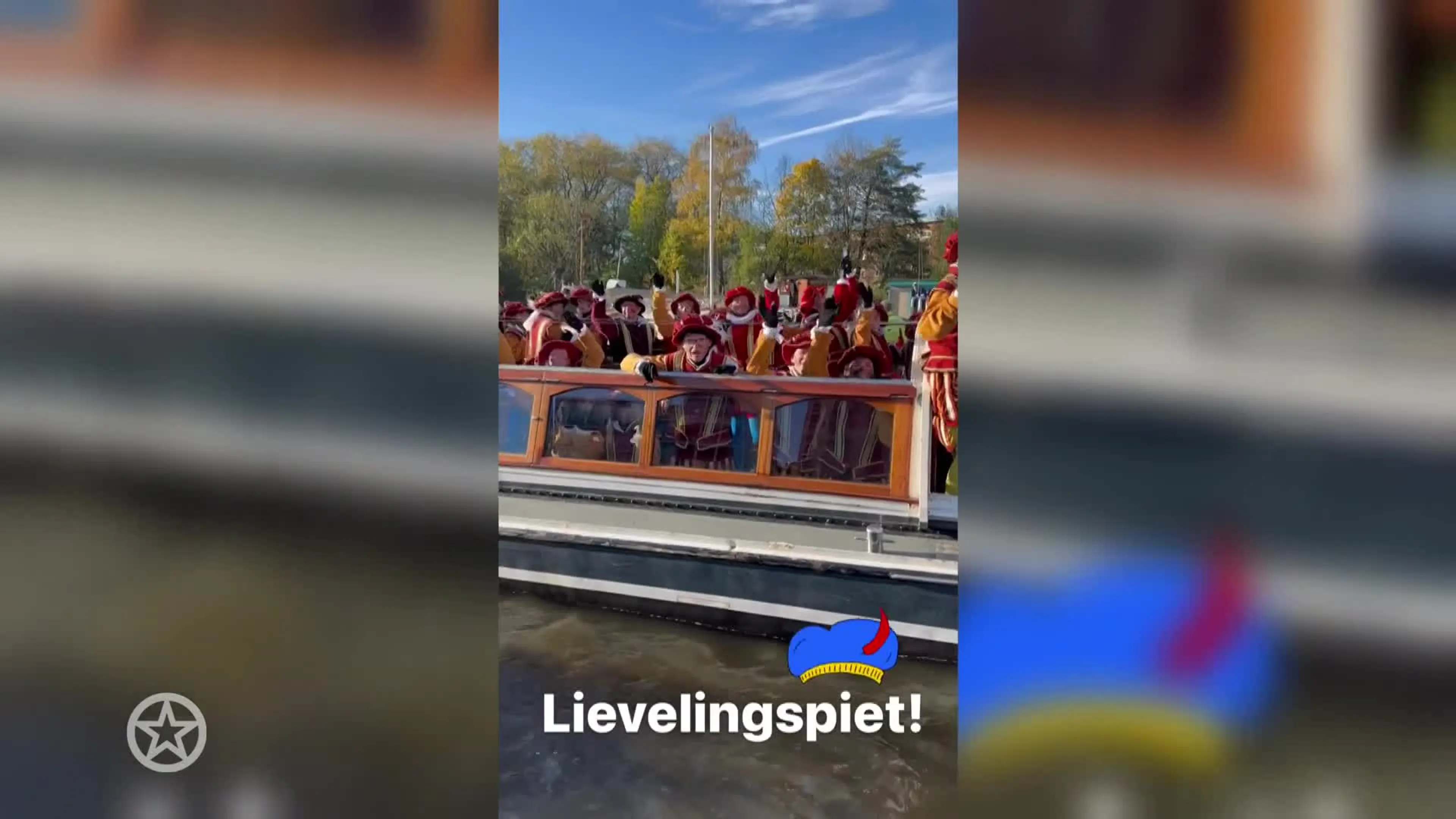 Kinderen Nicolette van Dam vieren Sinterklaas